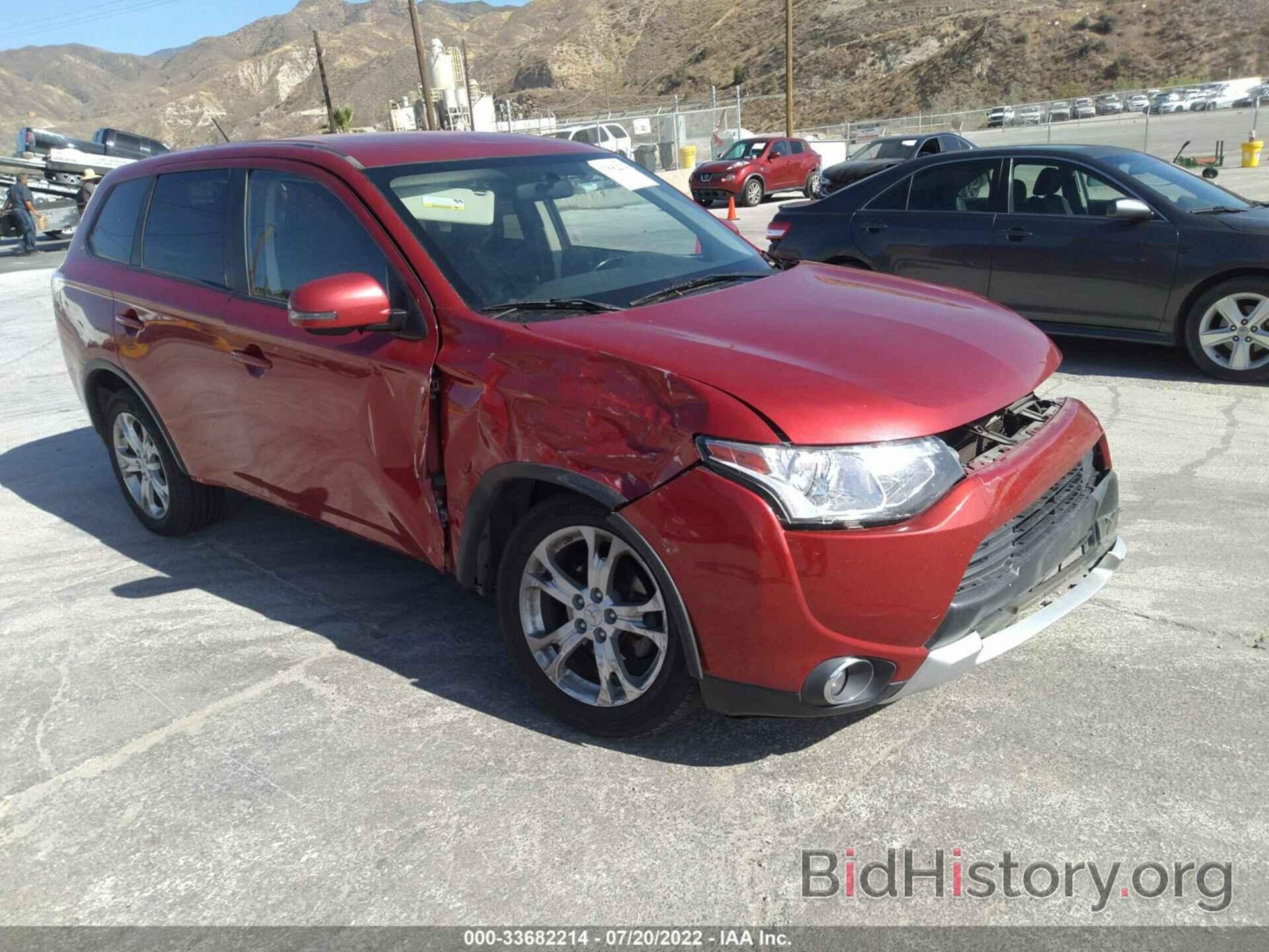 Photo JA4AD3A35FZ003378 - MITSUBISHI OUTLANDER 2015