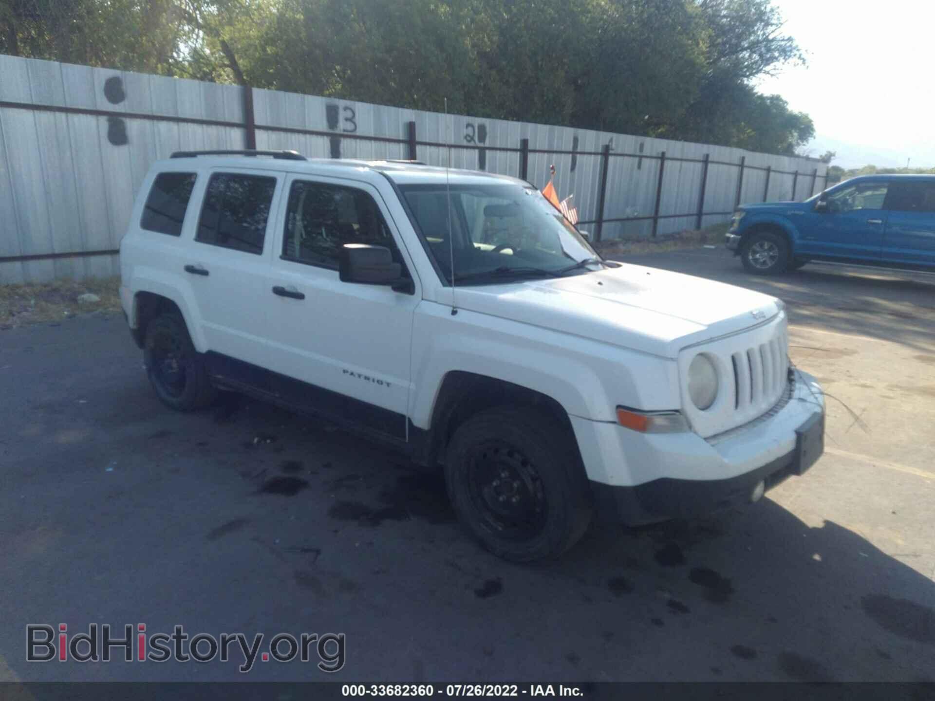 Photo 1C4NJPBA6CD620740 - JEEP PATRIOT 2012