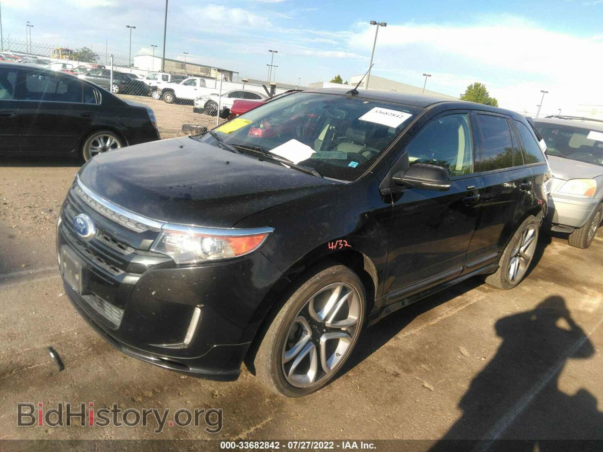 2014 FORD EDGE - VIN: 2FMDK3AK5EBA62492 - Фото 2