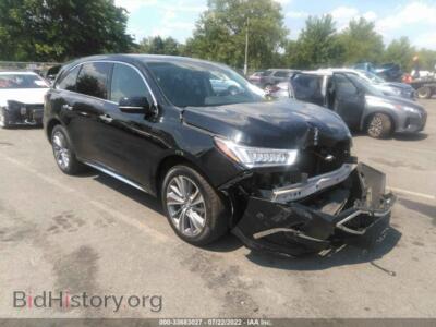 2017 Acura MDX W/Technology PKG, black — VIN 5FRYD4H59HB001190, IAAI