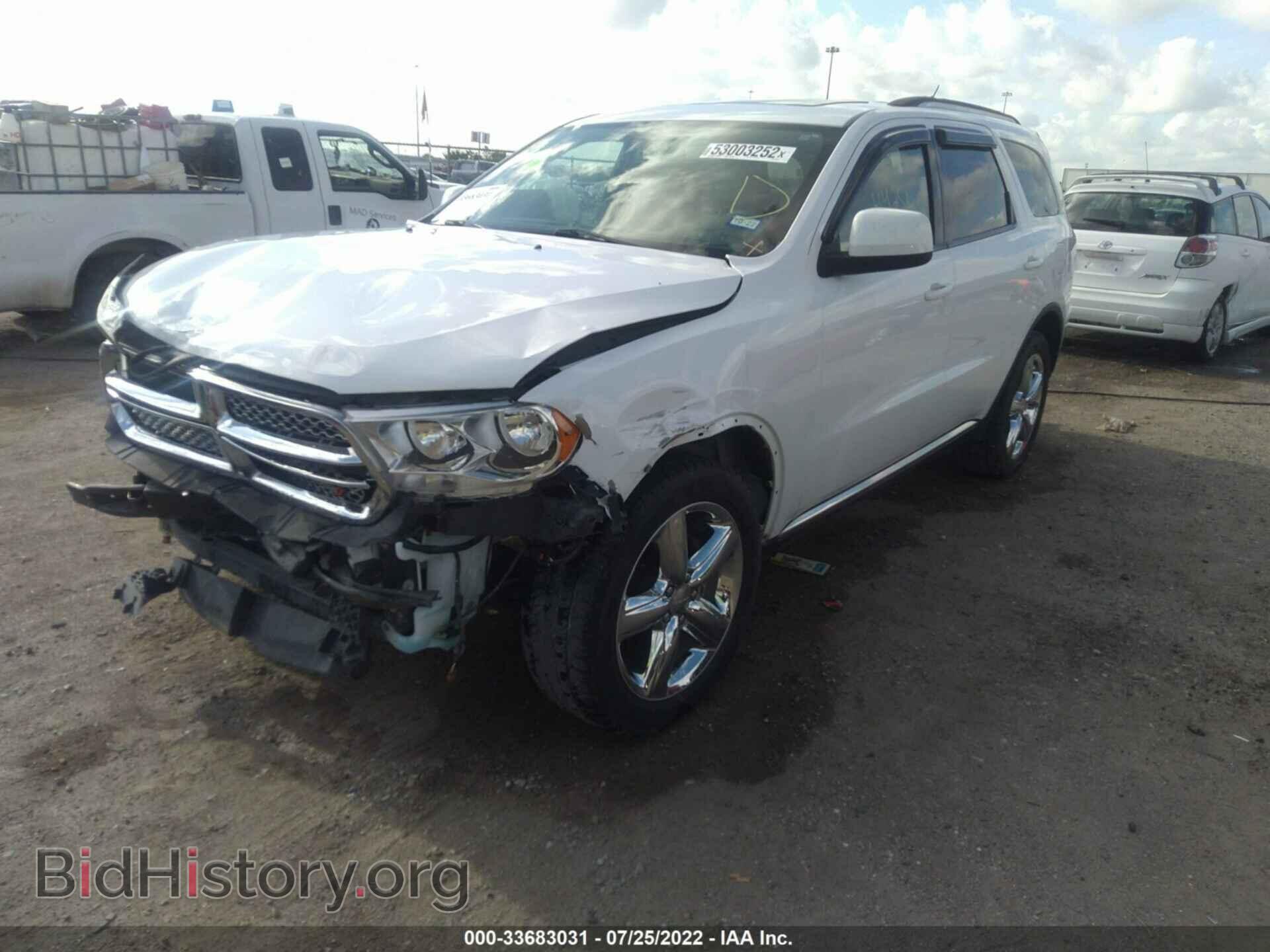 2013 DODGE DURANGO - VIN: 1C4RDHAG2DC694961 - Photo 2