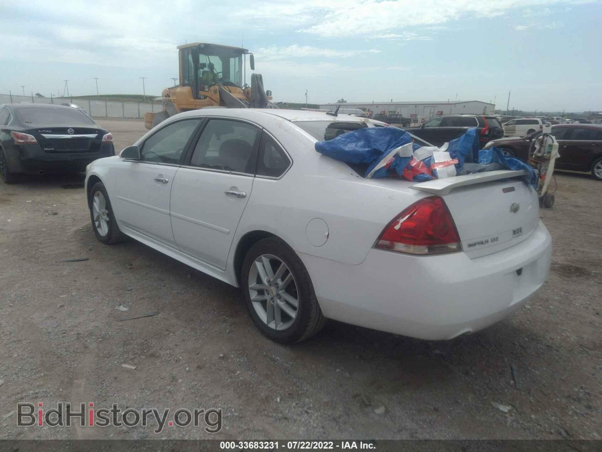 2012 CHEVROLET IMPALA - VIN: 2G1WC5E31C1117170 - Фото 3