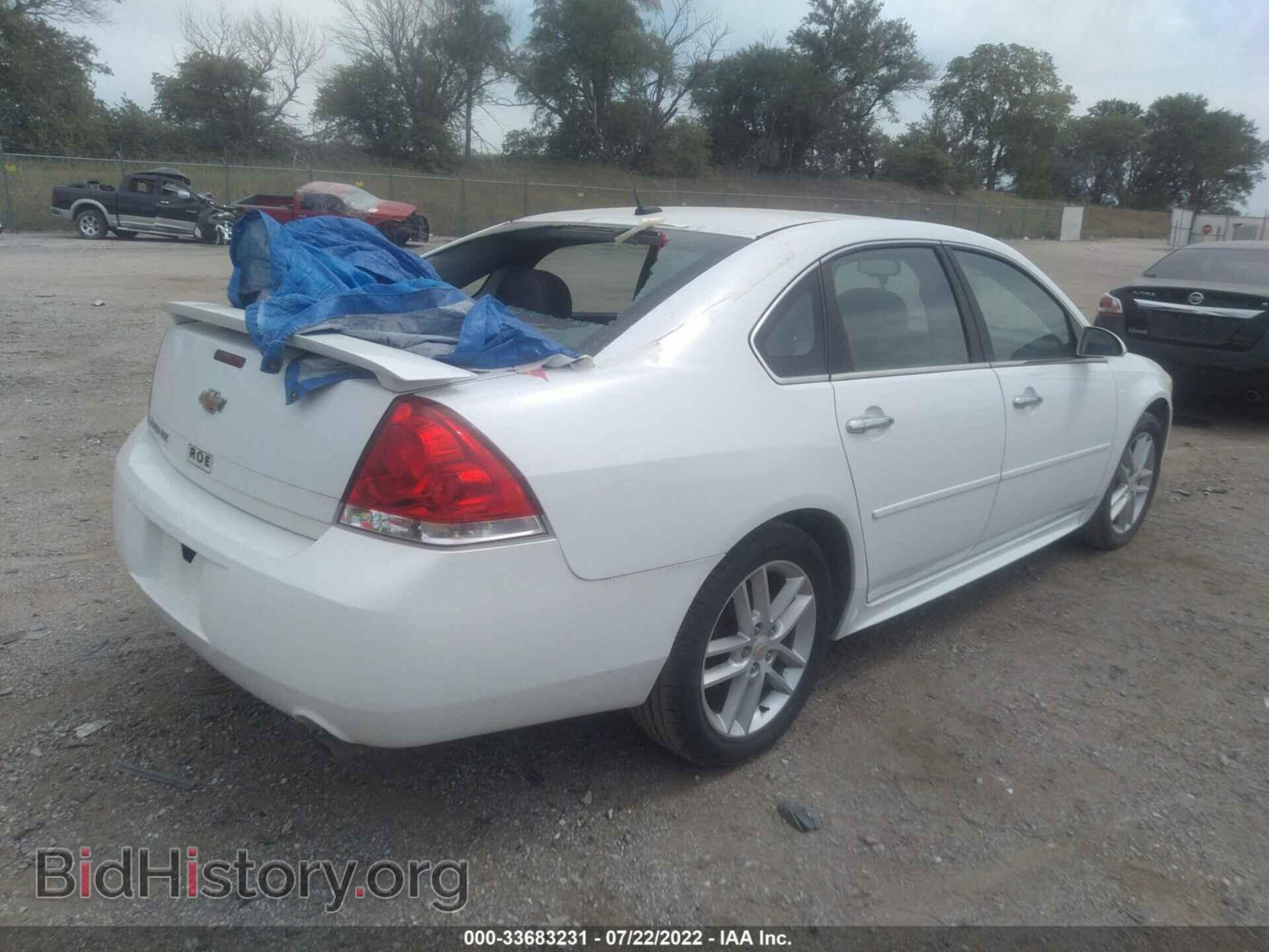 2012 CHEVROLET IMPALA - VIN: 2G1WC5E31C1117170 - Фото 4