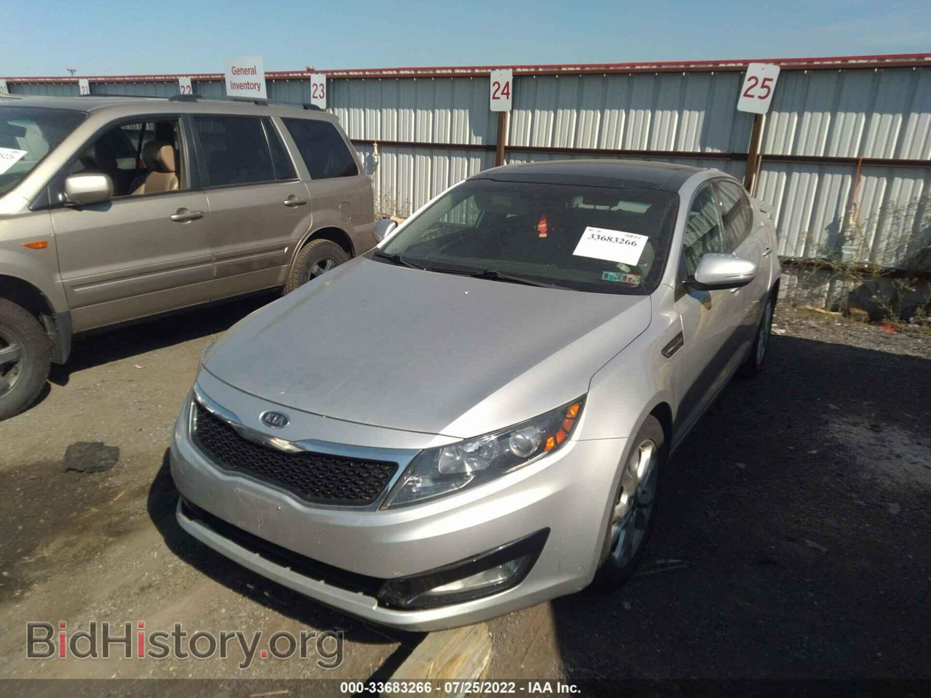 2011 KIA OPTIMA - VIN: KNAGN4A77B5163704 - Фото 2