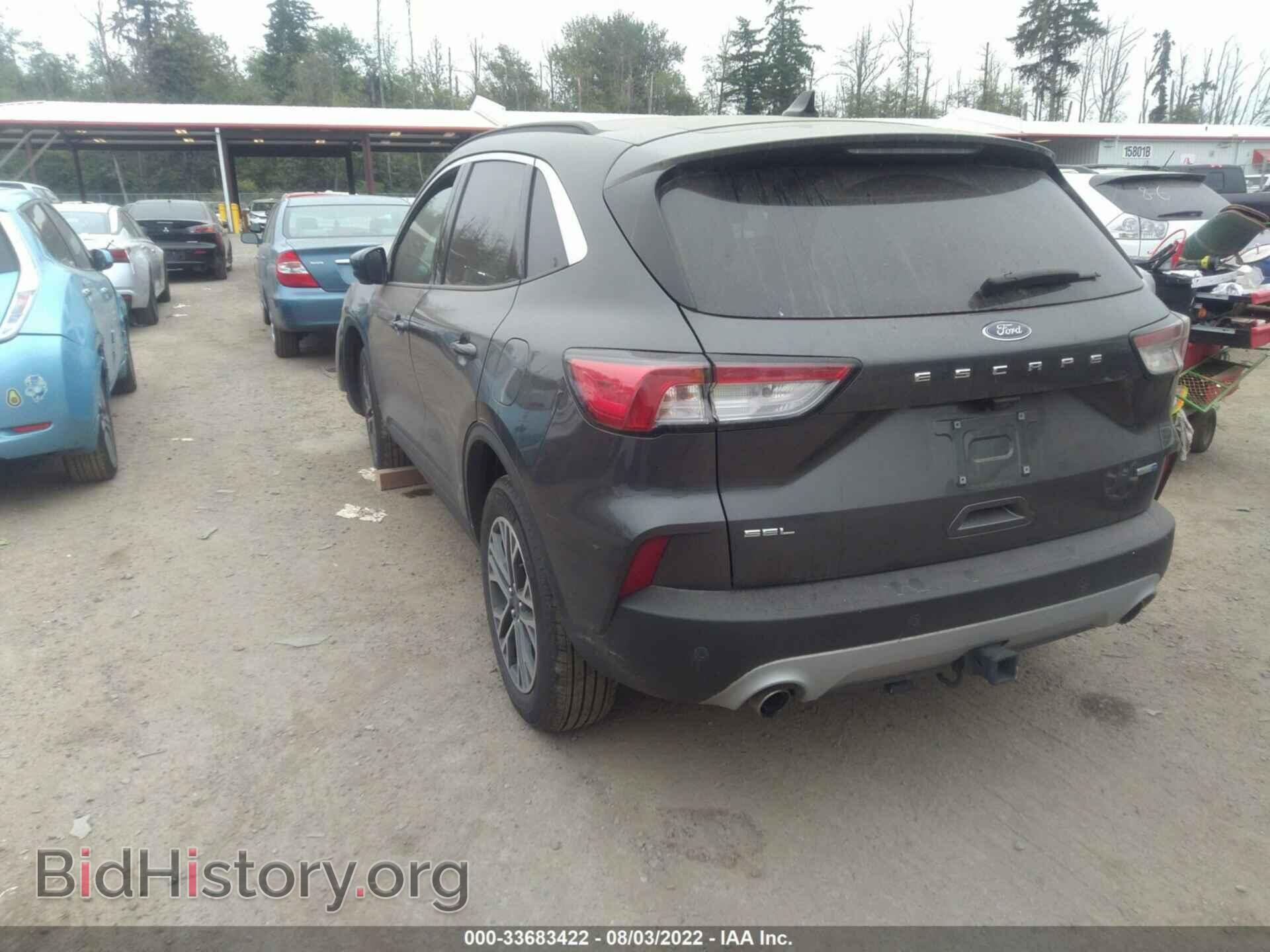 2020 FORD ESCAPE - VIN: 1FMCU9H93LUA36606 - Photo 3