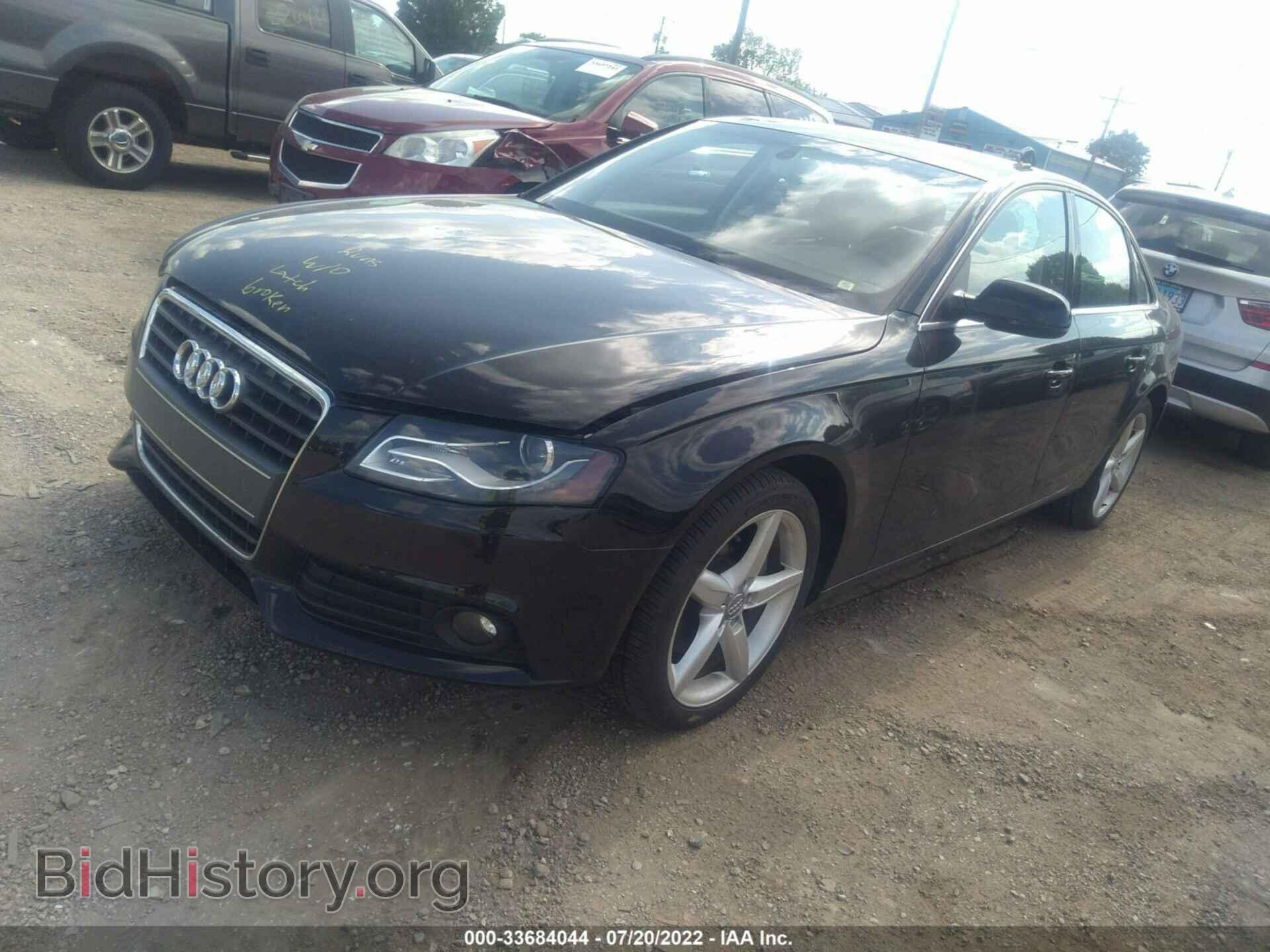 2011 AUDI A4 - VIN: WAUKFAFL9BA080438 - Фото 2