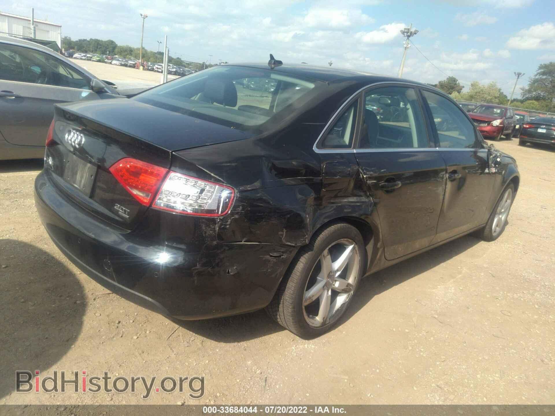 2011 AUDI A4 - VIN: WAUKFAFL9BA080438 - Фото 4