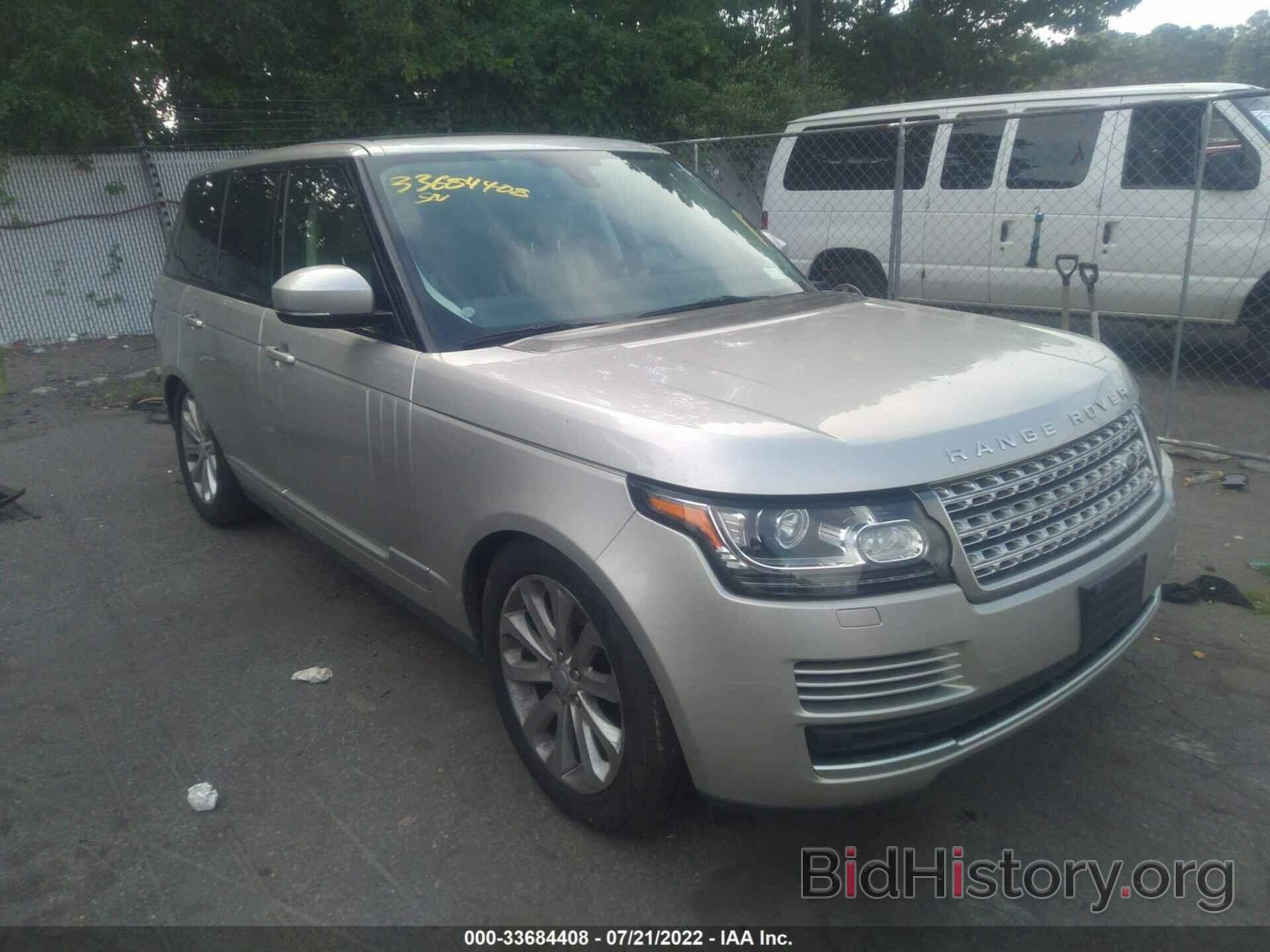 Photo SALGS2VFXFA242632 - LAND ROVER RANGE ROVER 2015