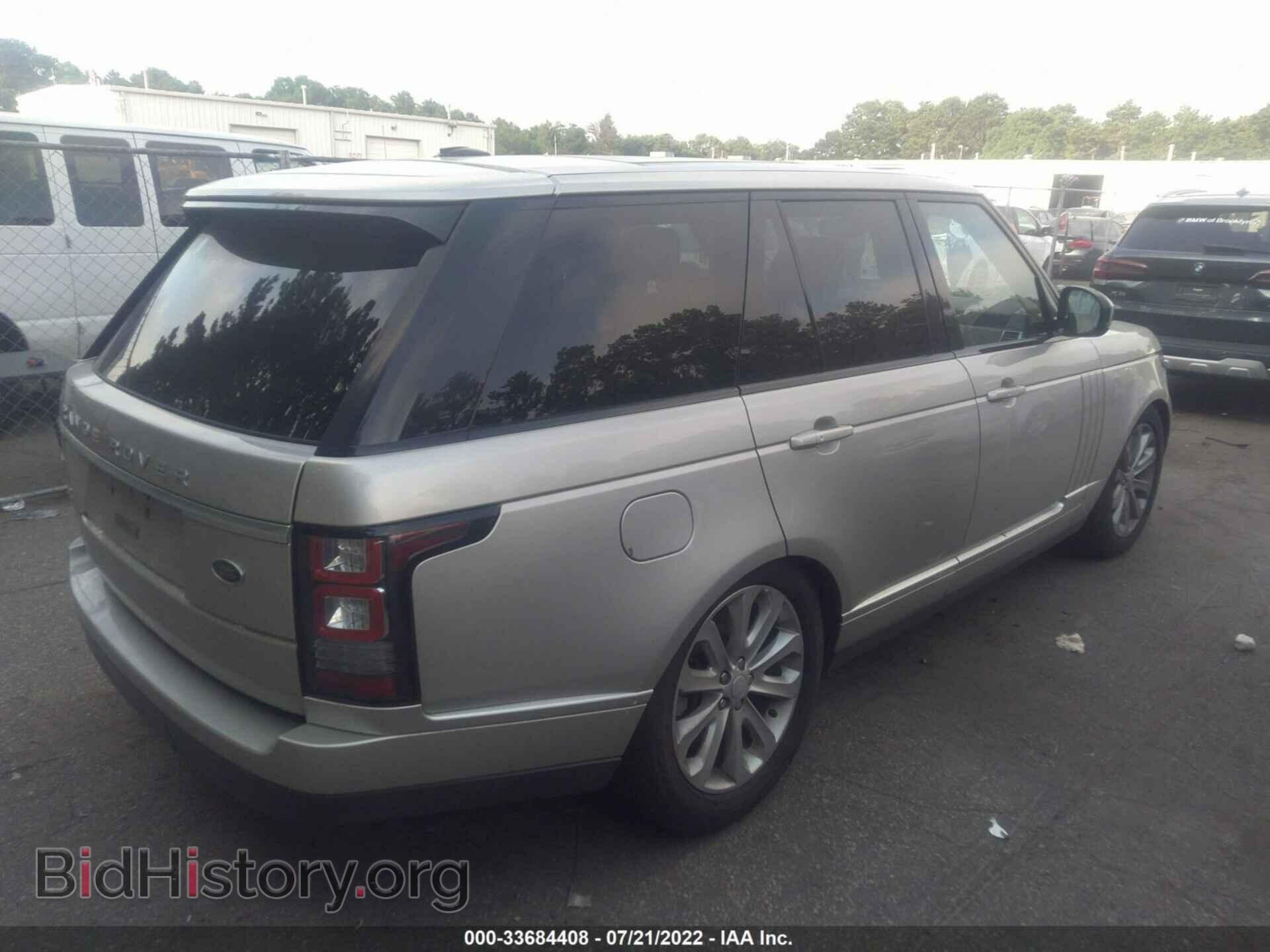 2015 LAND ROVER RANGE ROVER - VIN: SALGS2VFXFA242632 - Photo 4