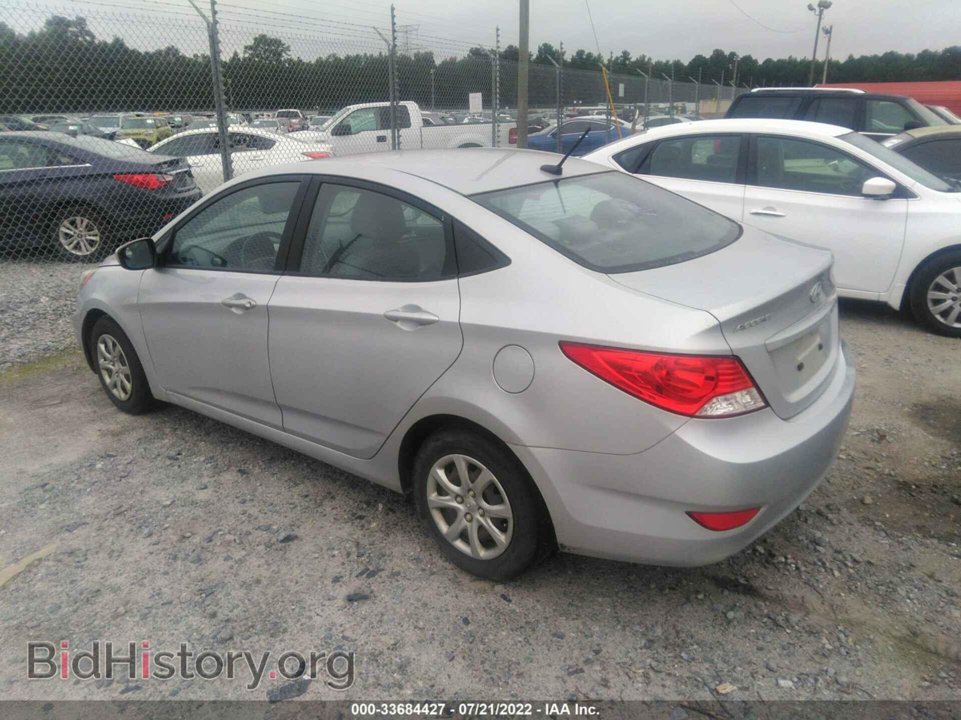 2013 HYUNDAI ACCENT - VIN: KMHCT4AE7DU524293 - Фото 3