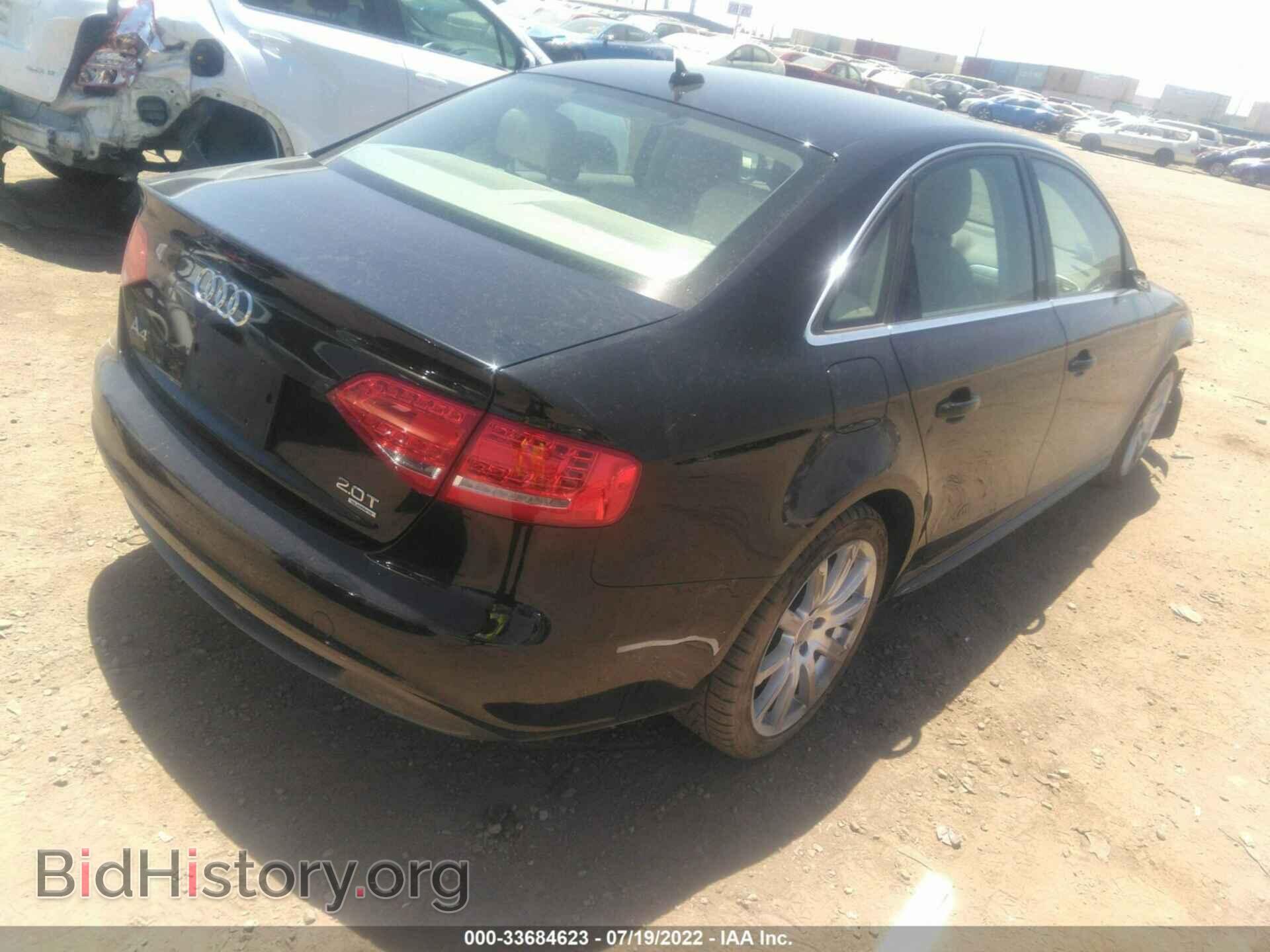 2012 AUDI A4 - VIN: WAUFFAFL4CN005934 - Фото 4