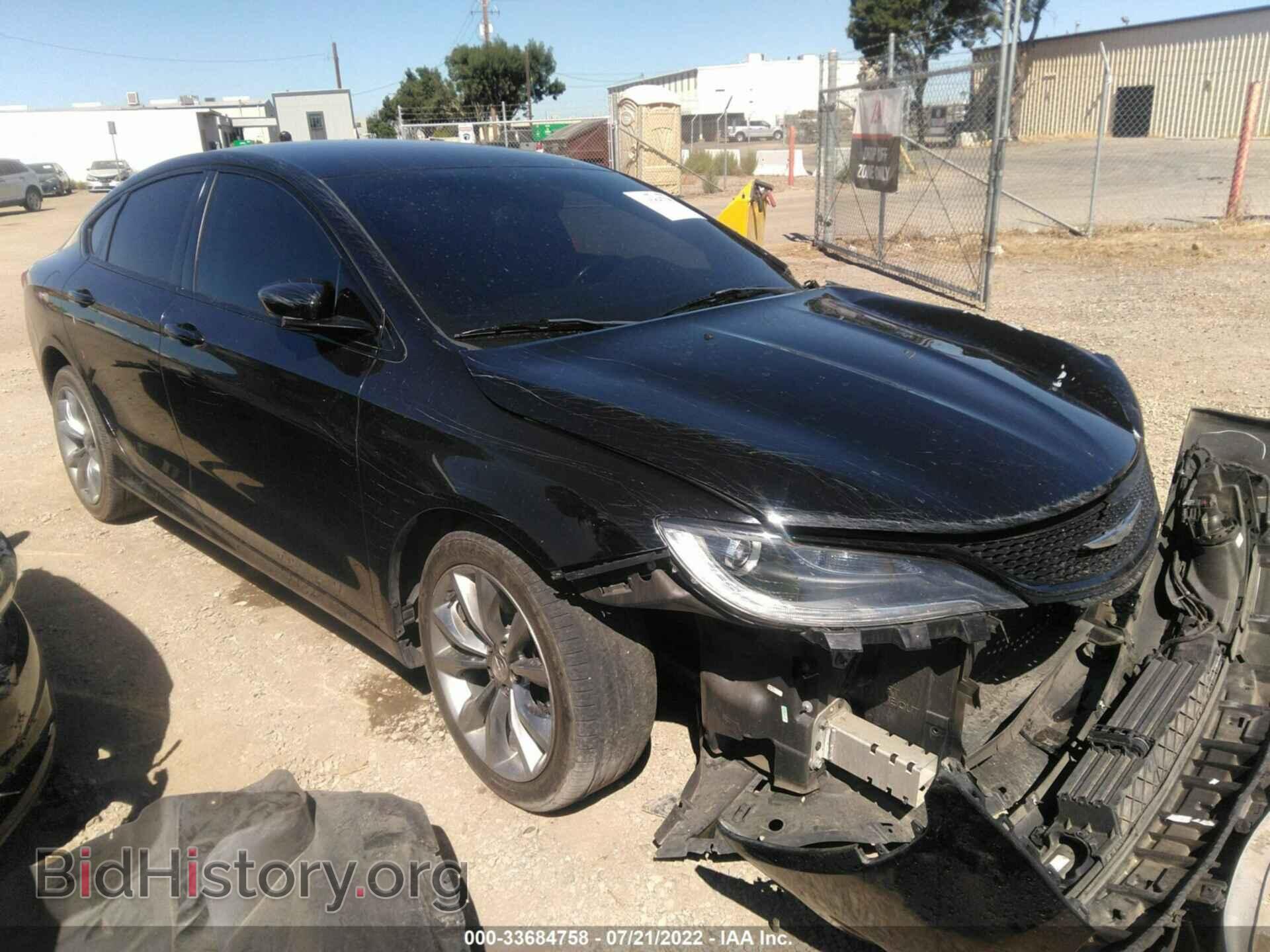 Фотография 1C3CCCDG2FN523047 - CHRYSLER 200 2015