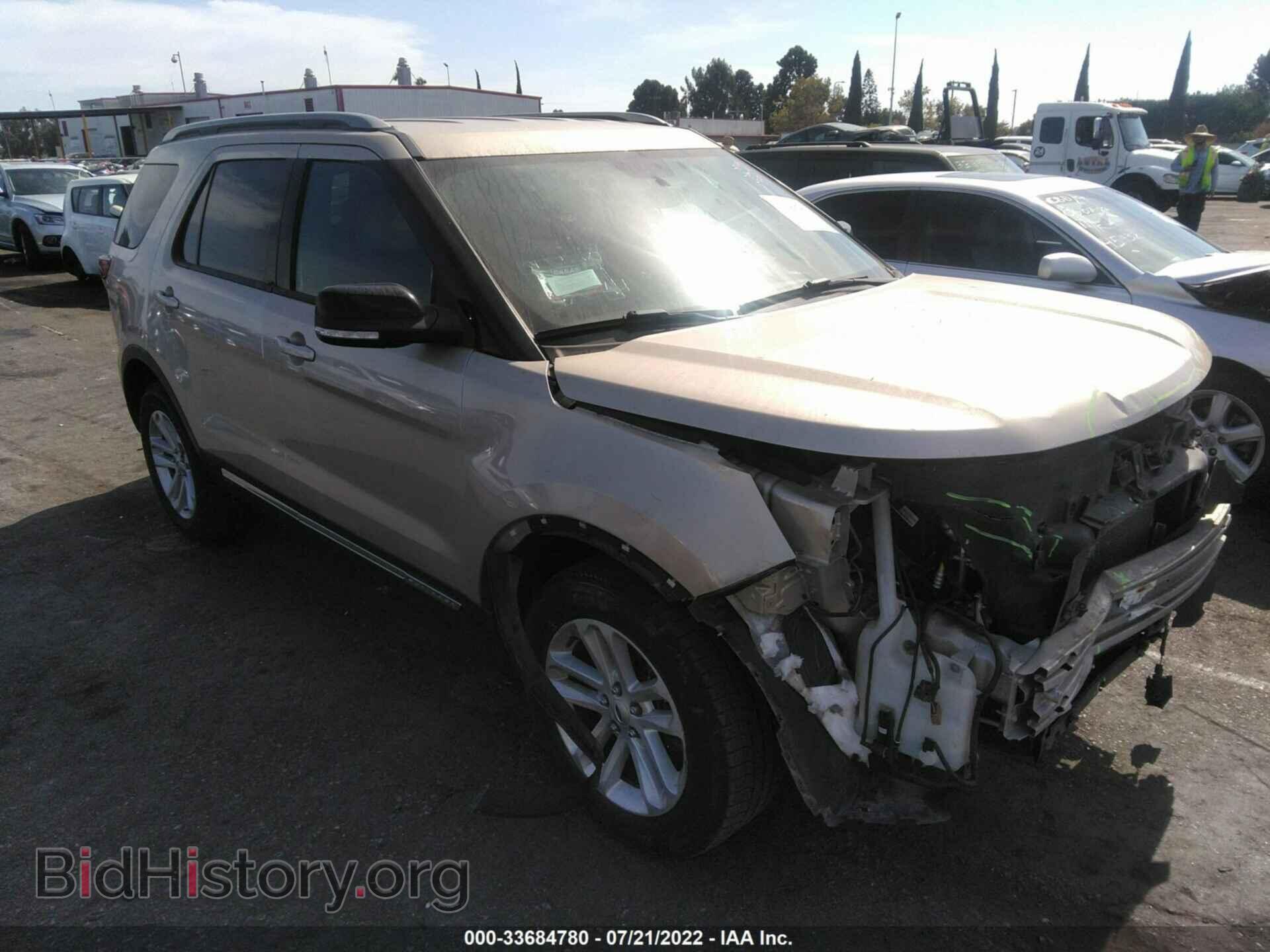 Photo 1FM5K7D88HGE01836 - FORD EXPLORER 2017