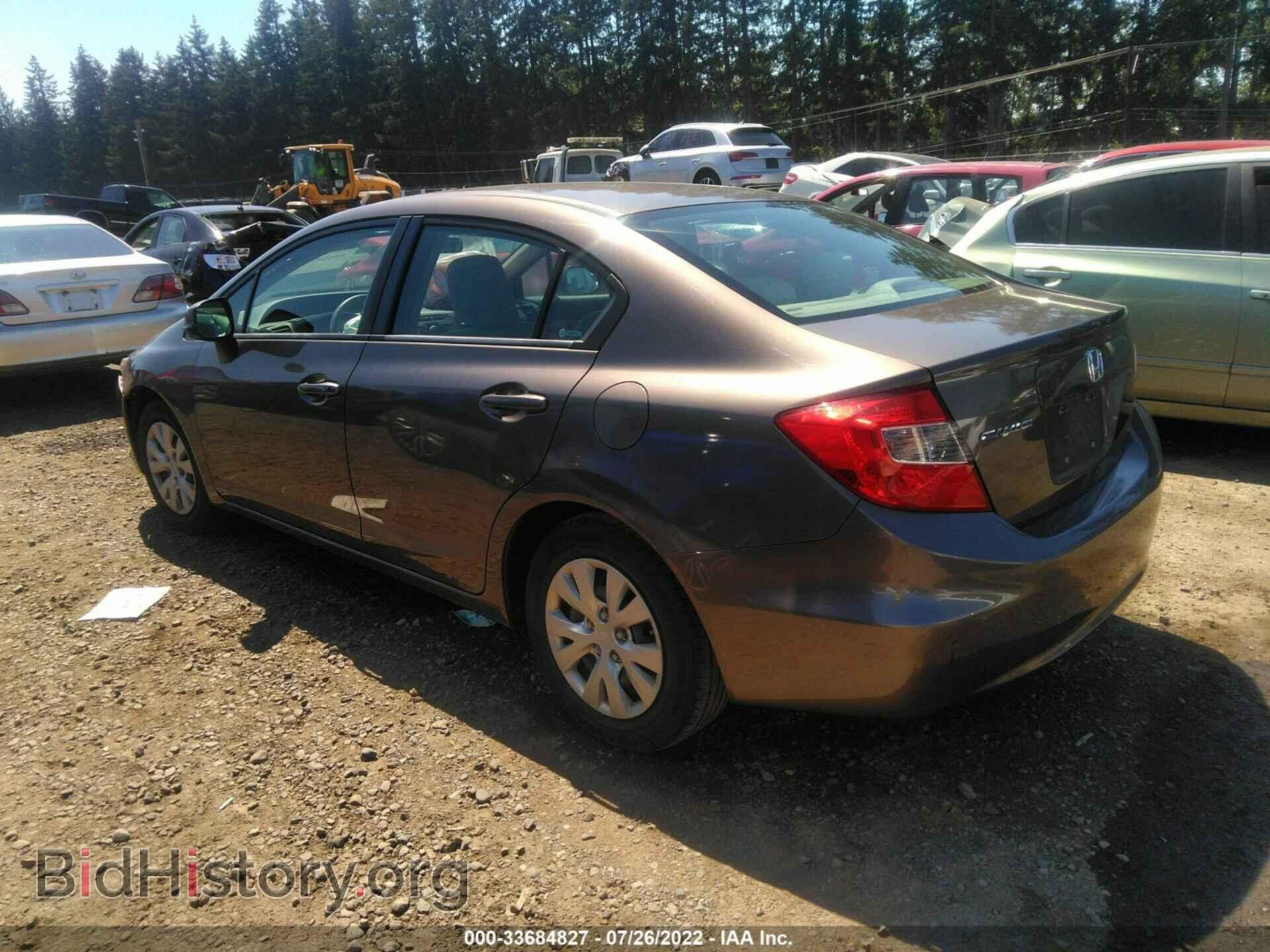 2012 HONDA CIVIC SDN - VIN: 2HGFB2F53CH572765 - Фото 3