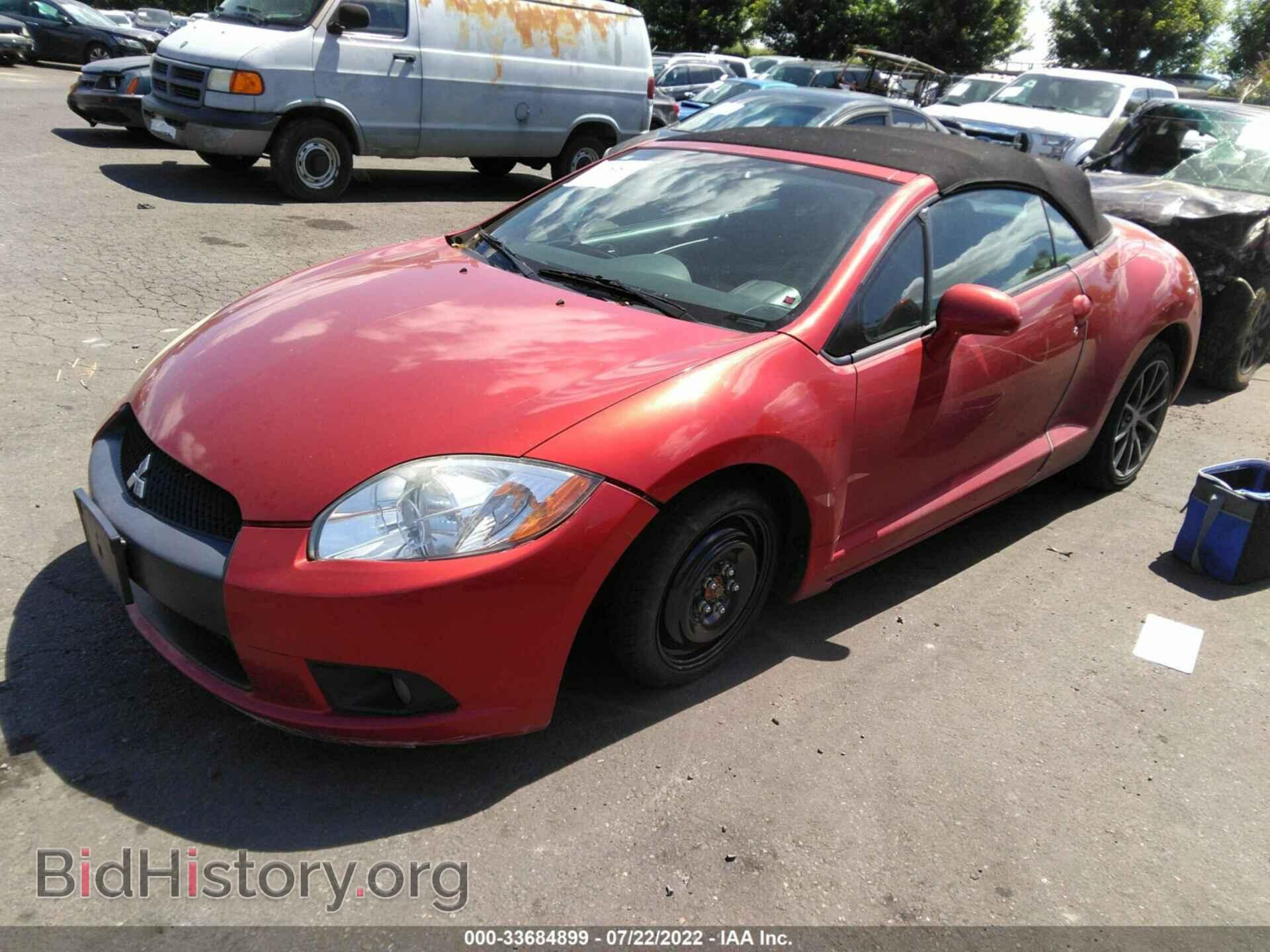 2012 MITSUBISHI ECLIPSE - VIN: 4A37L2EF8CE003019 - Photo 2