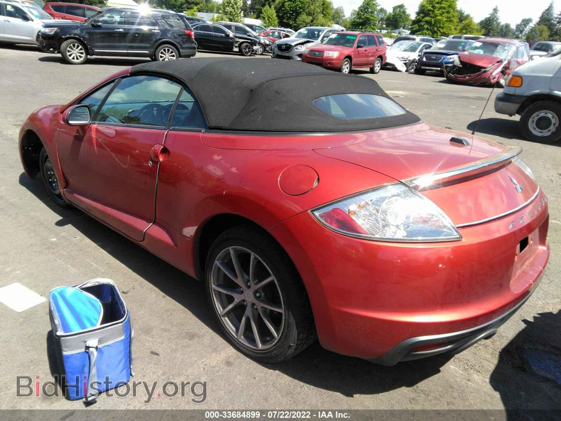 2012 MITSUBISHI ECLIPSE - VIN: 4A37L2EF8CE003019 - Photo 3