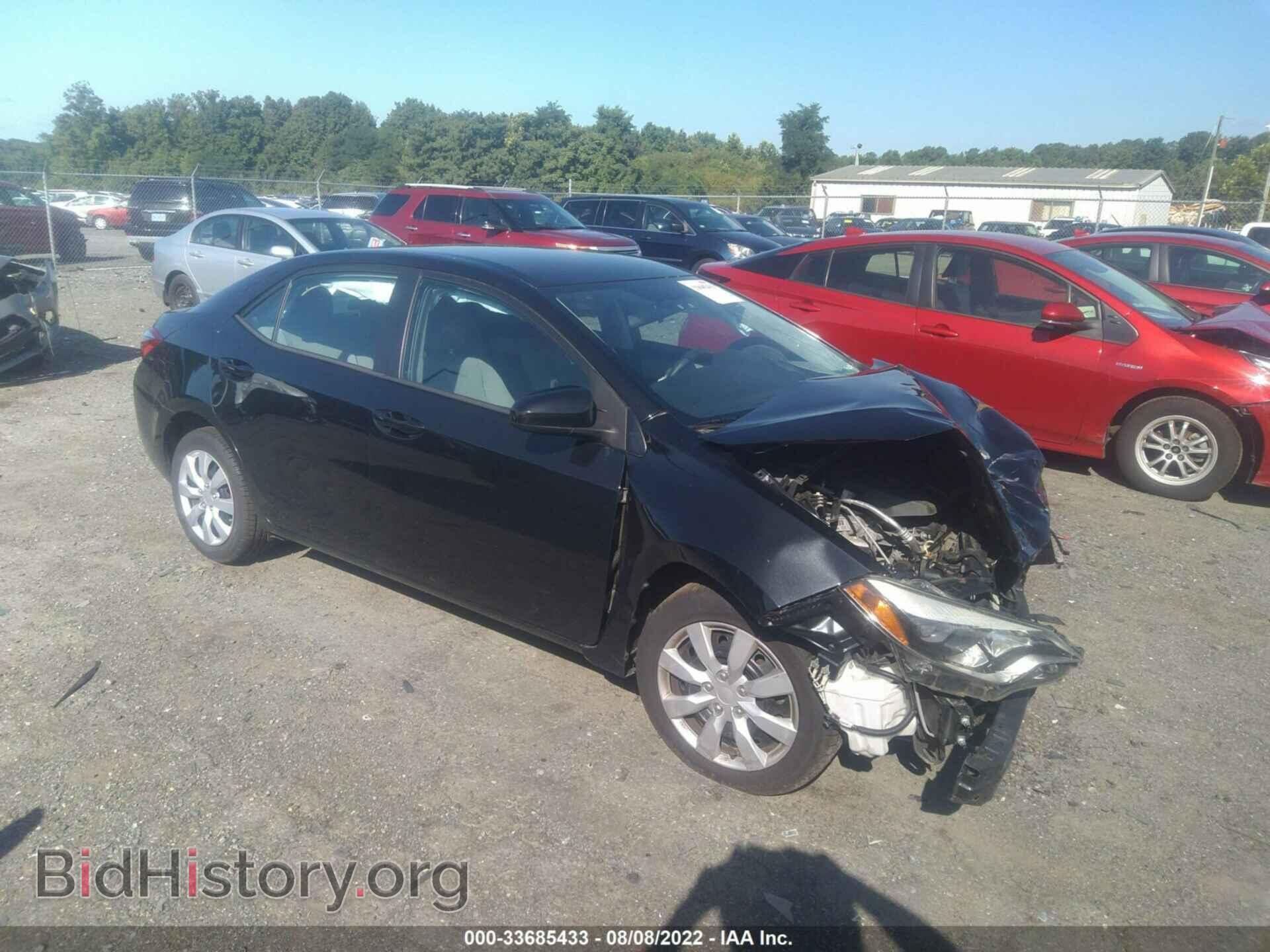 Photo 2T1BURHE8FC381273 - TOYOTA COROLLA 2015