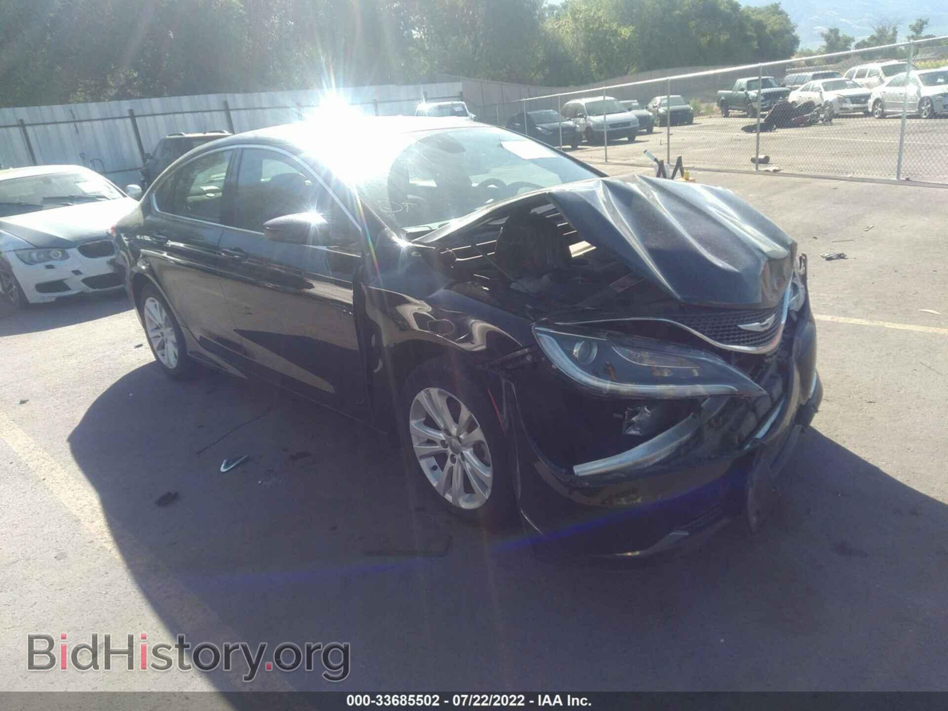 Фотография 1C3CCCAB1GN128075 - CHRYSLER 200 2016