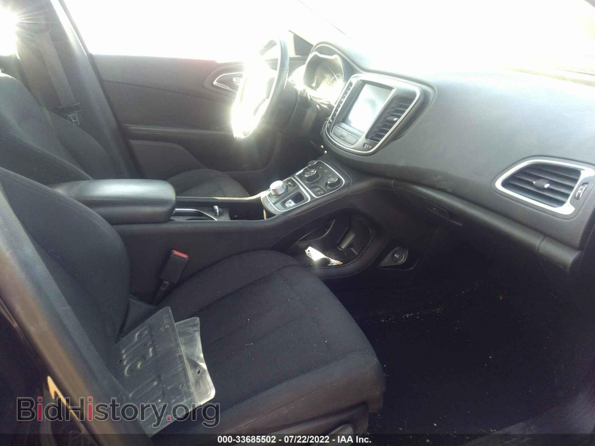 2016 CHRYSLER 200 - VIN: 1C3CCCAB1GN128075 - Фото 5