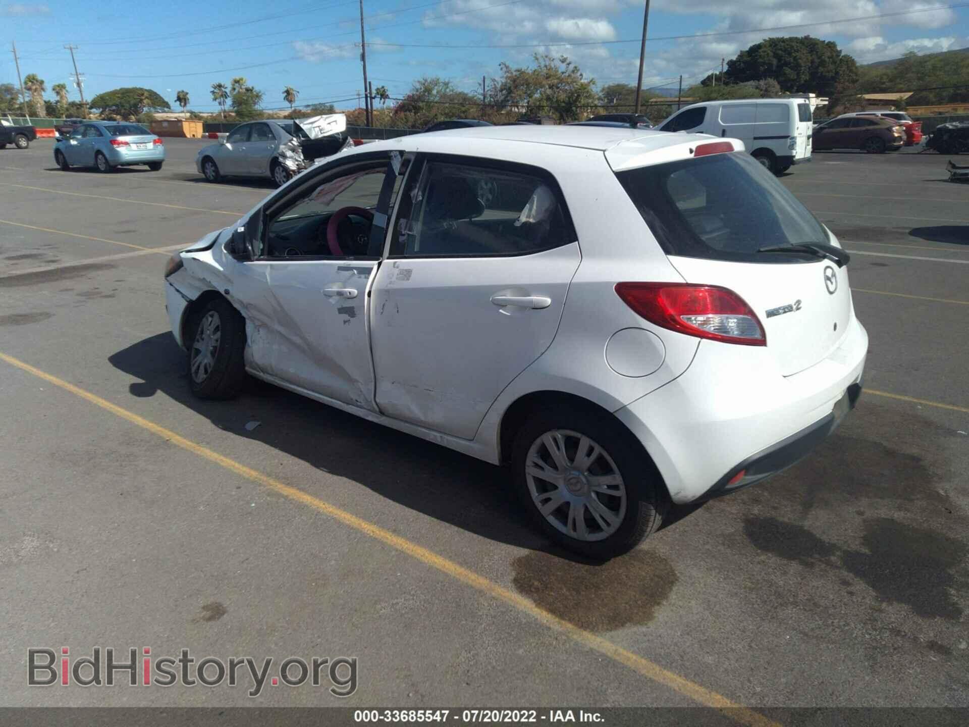 2014 MAZDA MAZDA2 - VIN: JM1DE1KY7E0181603 - Фото 3