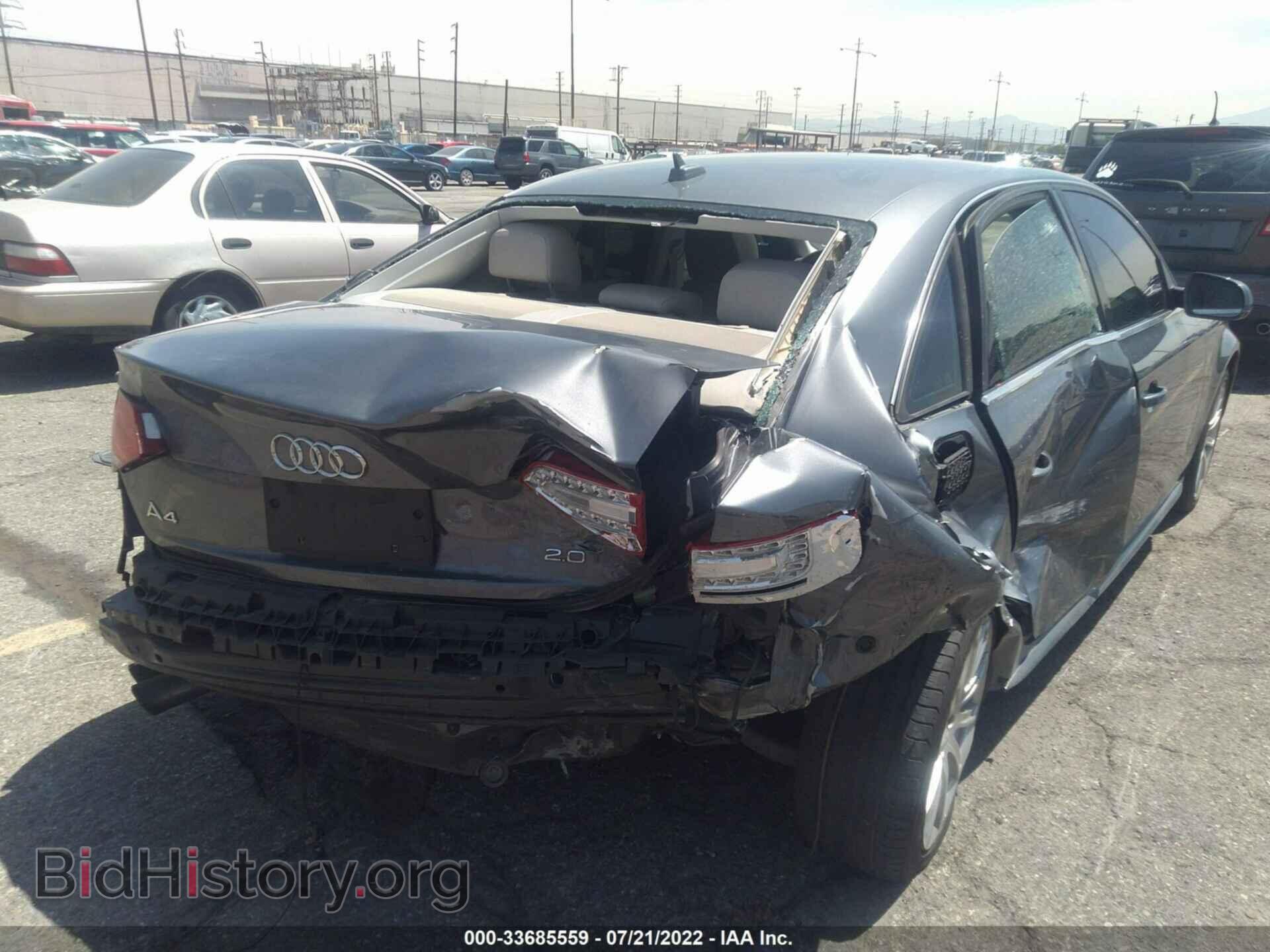 2012 AUDI A4 - VIN: WAUEFAFL2CN021125 - Фото 6
