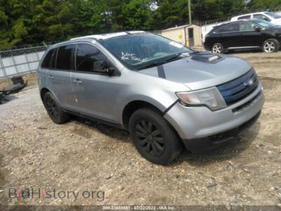 2007 Ford EDGE SEL Plus, silver — VIN 2FMDK39C97BA88948, IAAI