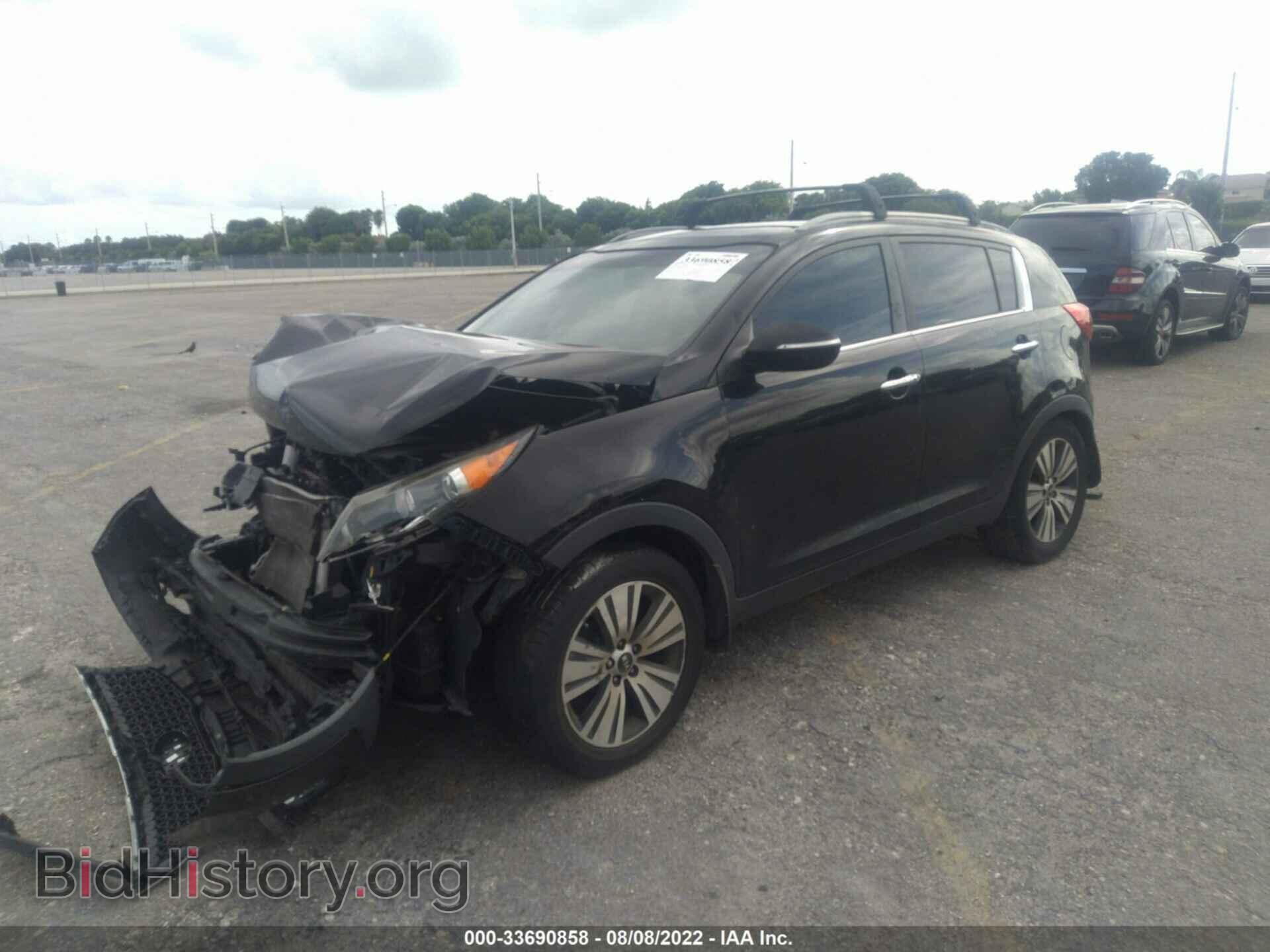 2014 KIA SPORTAGE - VIN: KNDPC3AC4E7562398 - Фото 2