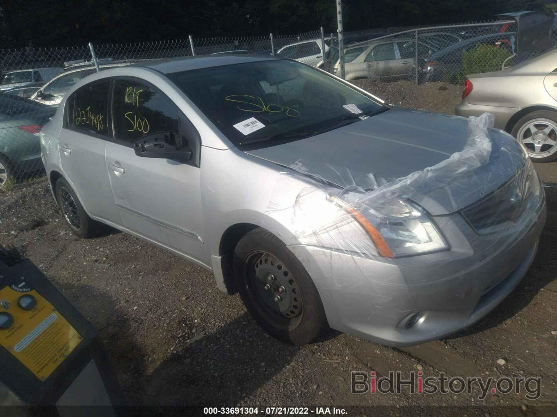 Photo 3N1AB6APXCL679833 - NISSAN SENTRA 2012