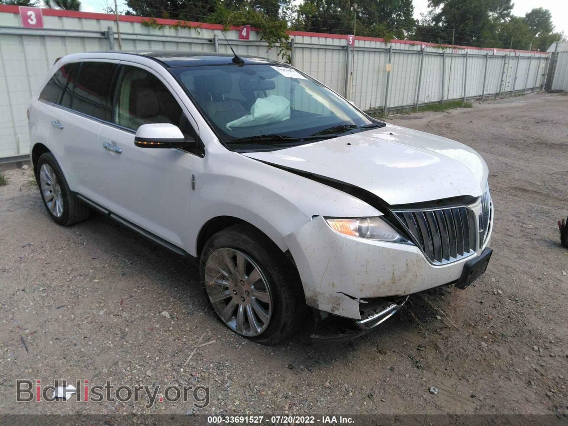 Photo 2LMDJ6JK8CBL10997 - LINCOLN MKX 2012