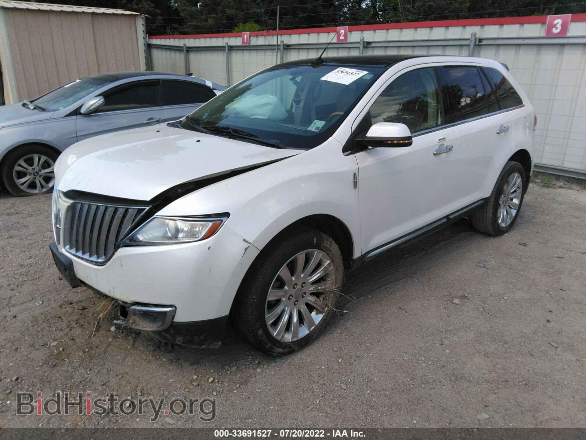 2012 LINCOLN MKX - VIN: 2LMDJ6JK8CBL10997 - Фото 2