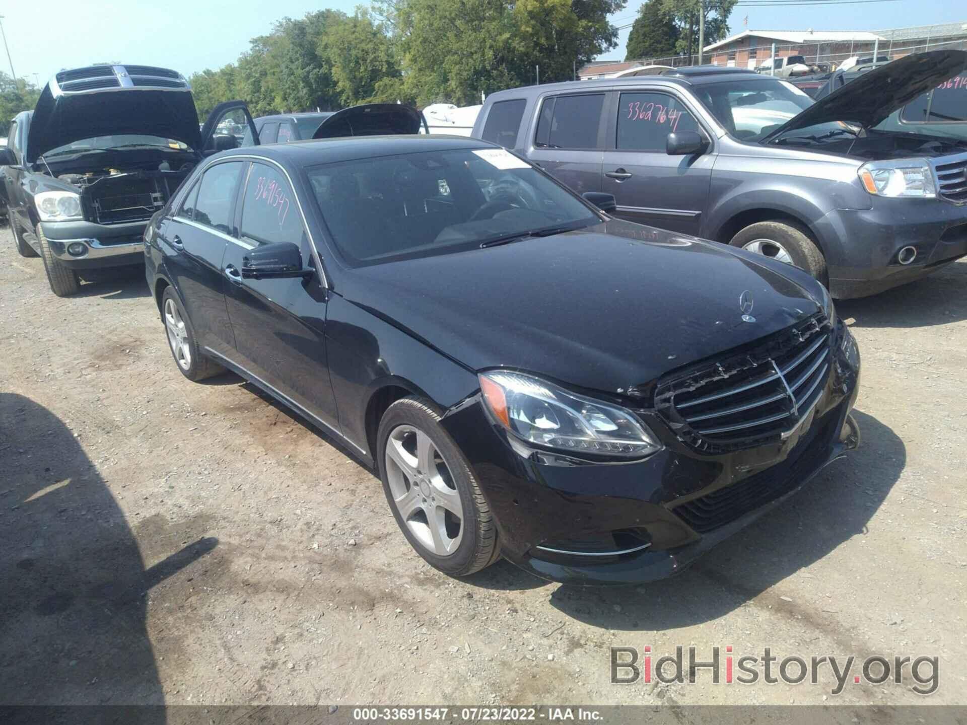 Photo WDDHF5KB7FB132821 - MERCEDES-BENZ E-CLASS 2015