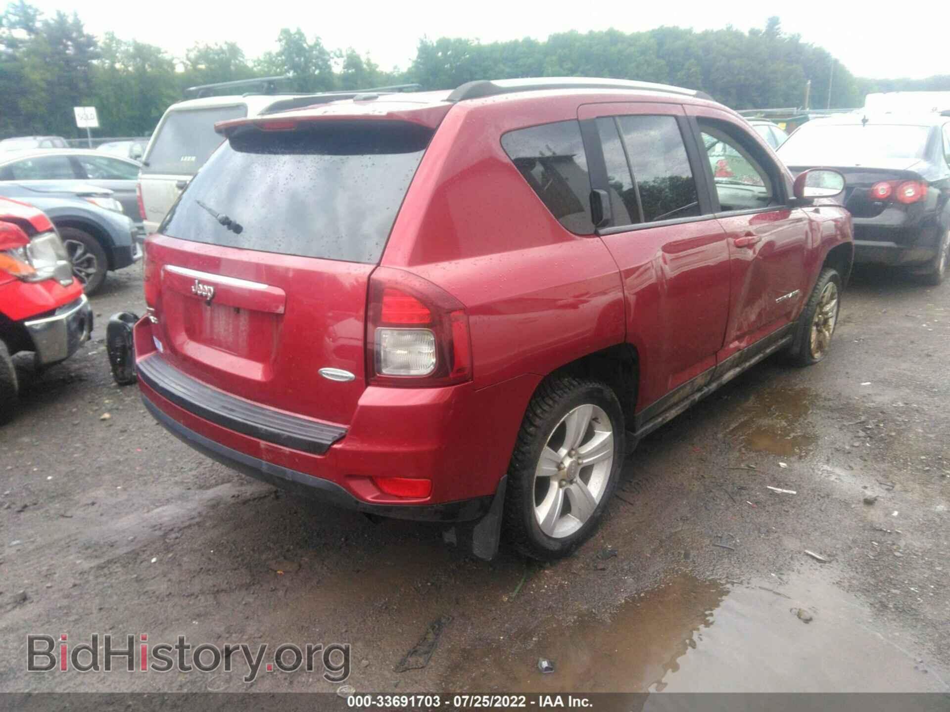 2014 JEEP COMPASS - VIN: 1C4NJDEB0ED501698 - Фото 4