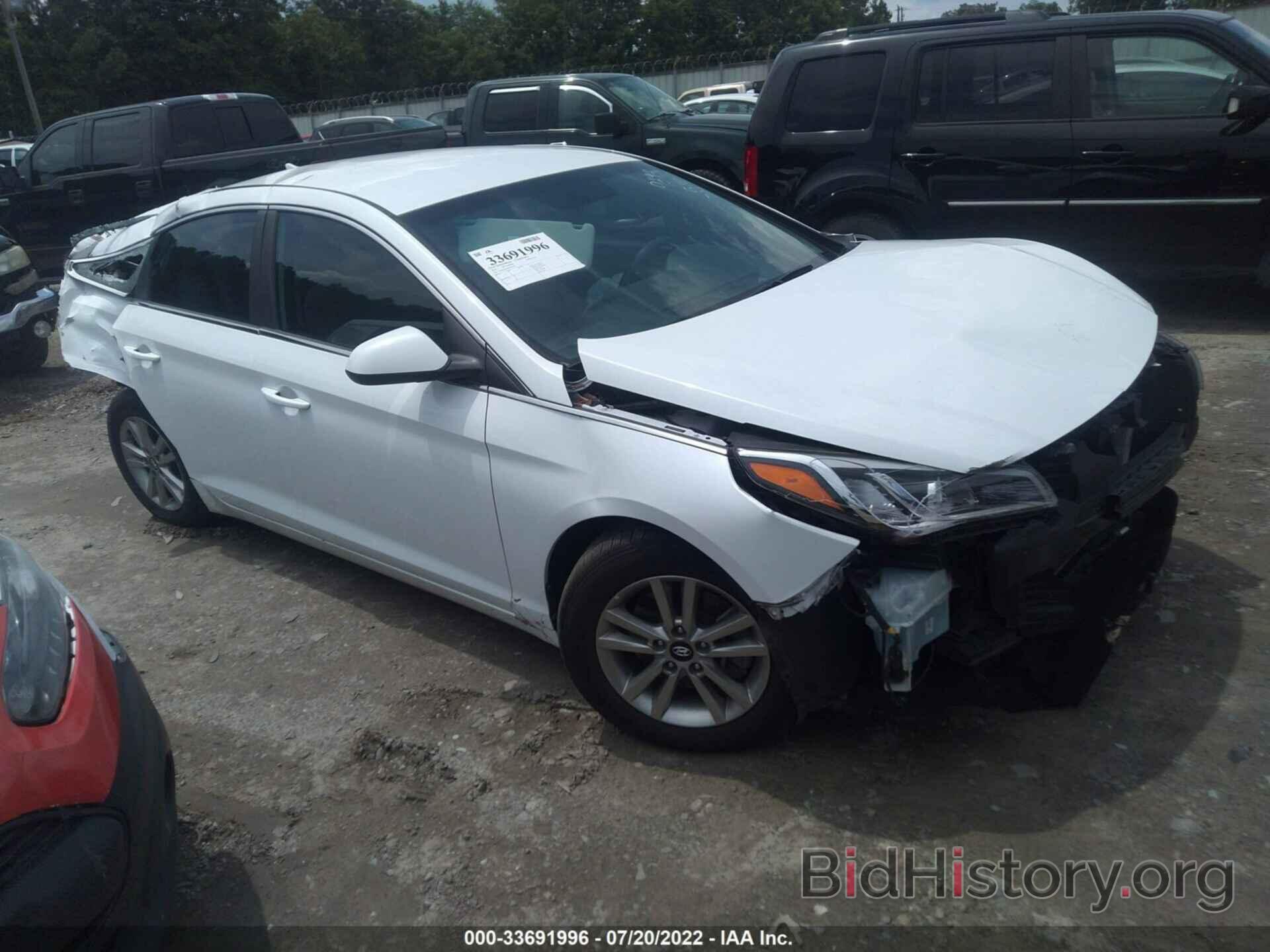 Photo 5NPE24AF8GH359393 - HYUNDAI SONATA 2016