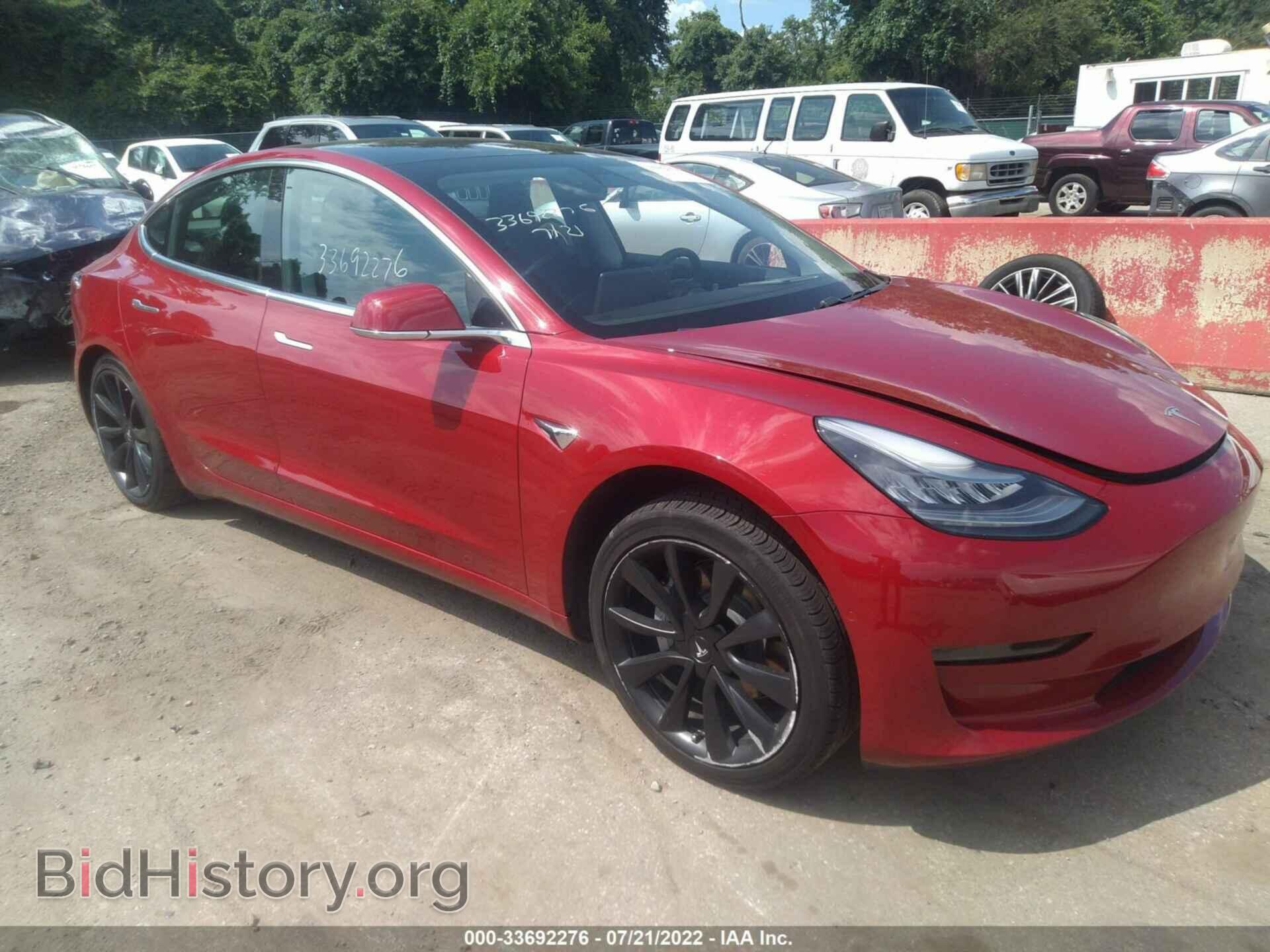 Photo 5YJ3E1EA4KF536895 - TESLA MODEL 3 2019