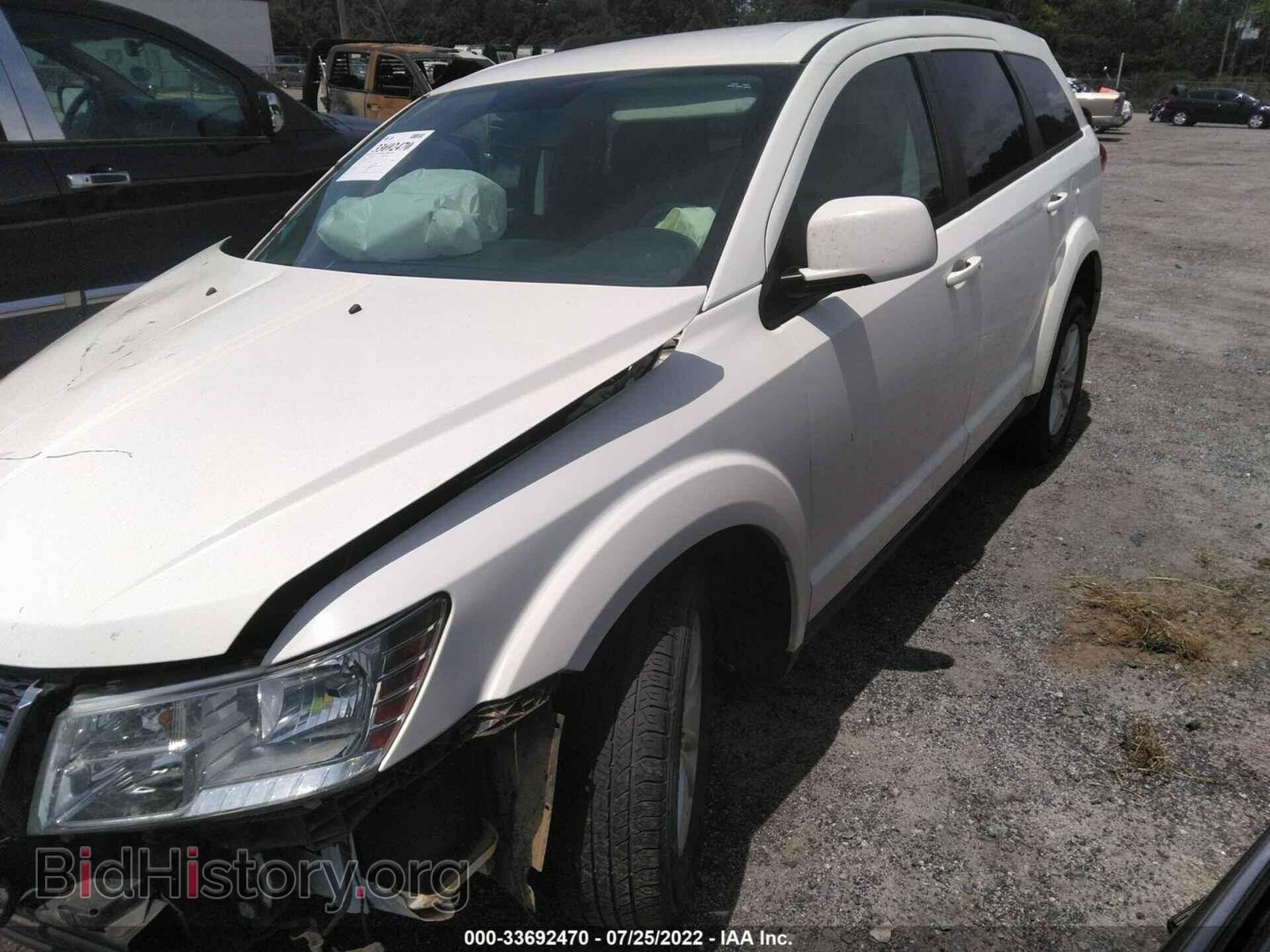 2016 DODGE JOURNEY - VIN: 3C4PDCBB7GT103352 - Фото 2