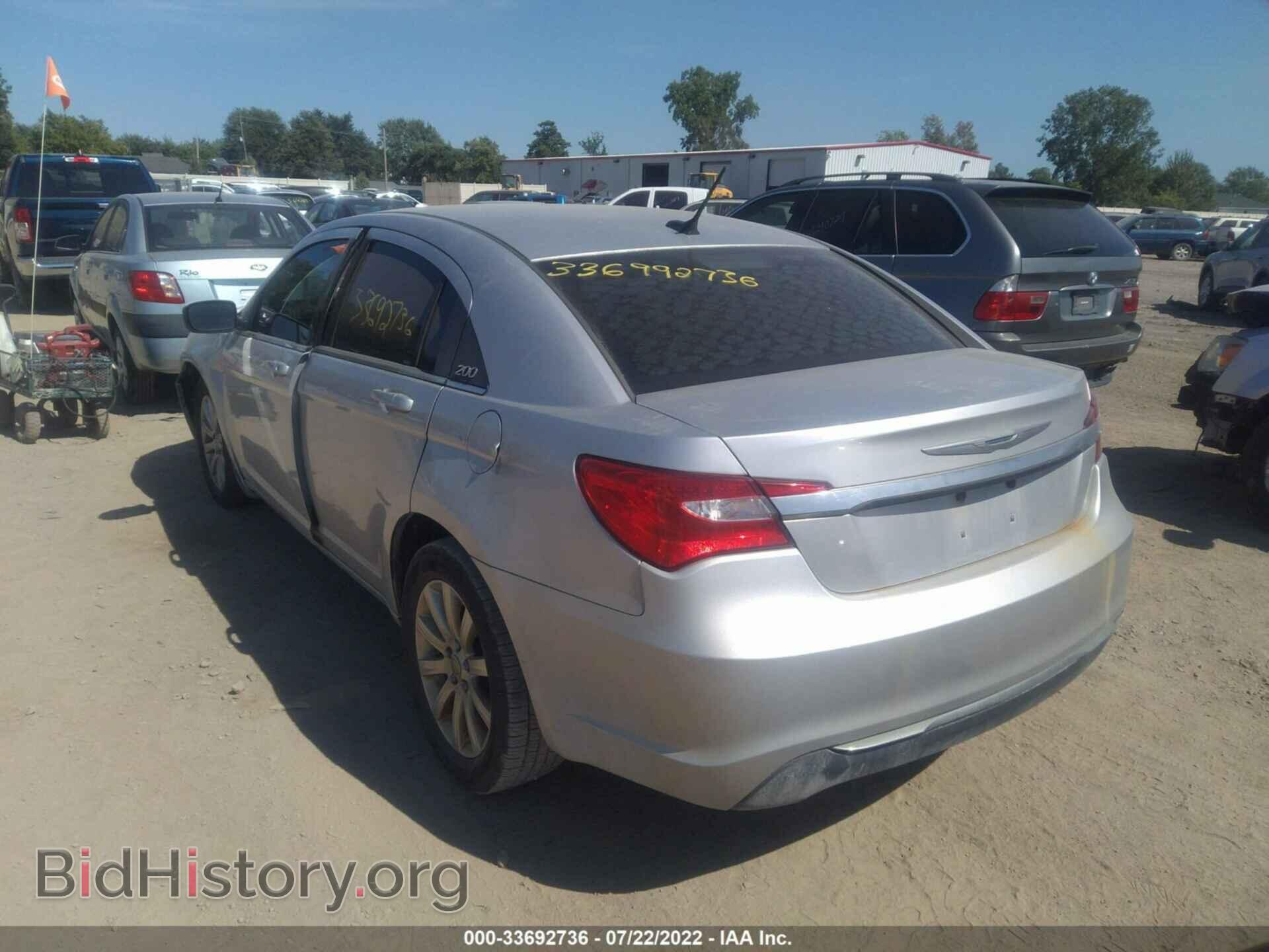 2012 CHRYSLER 200 - VIN: 1C3CCBBB7CN124518 - Фото 3