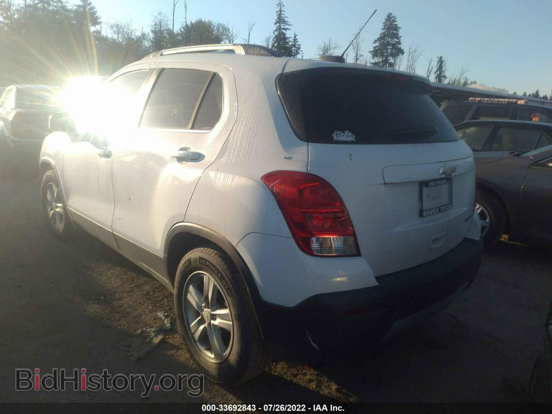 2016 CHEVROLET TRAX - VIN: 3GNCJLSB7GL146197 - Фото 3