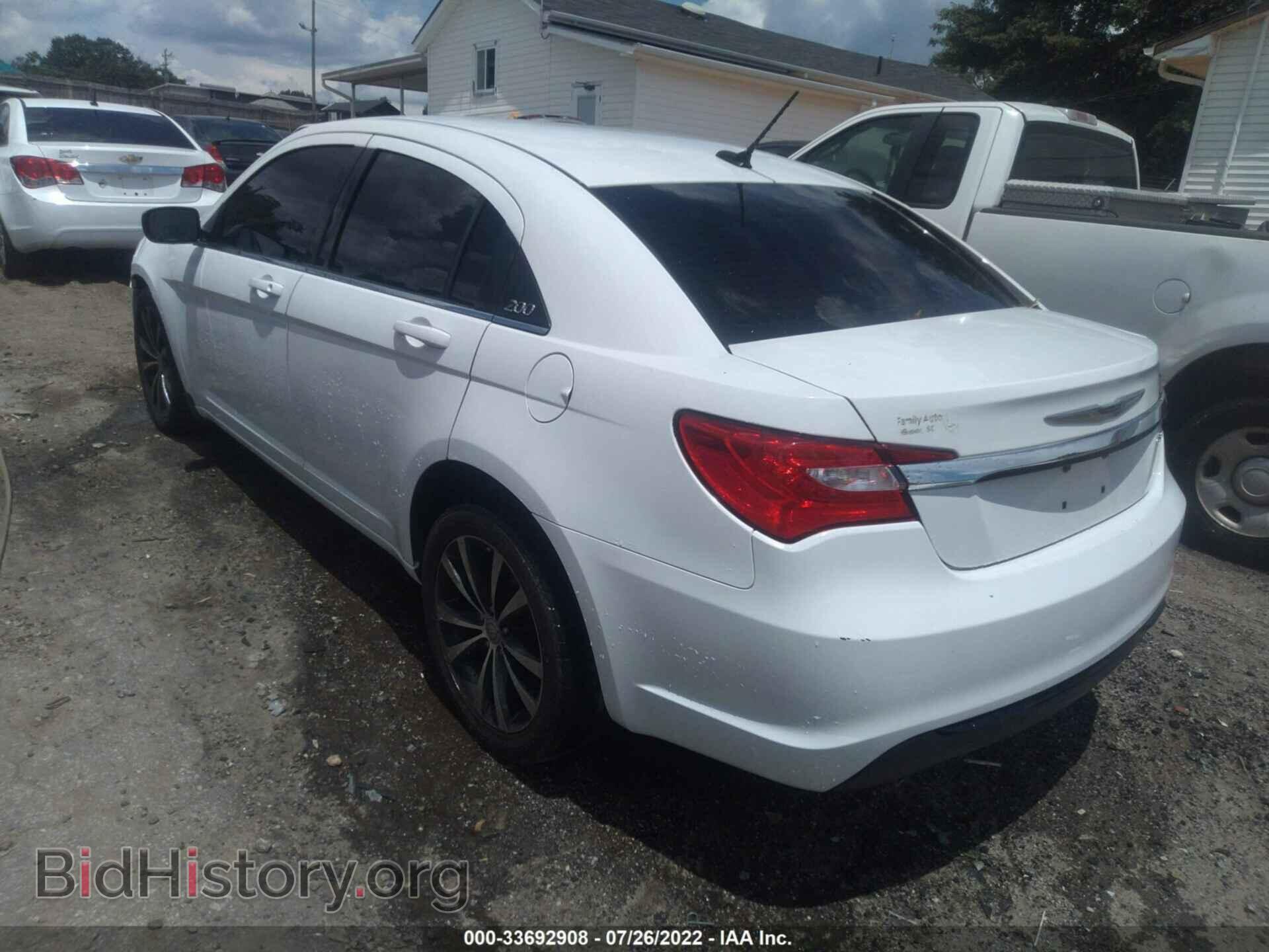 2012 CHRYSLER 200 - VIN: 1C3CCBHG2CN145859 - Фото 3