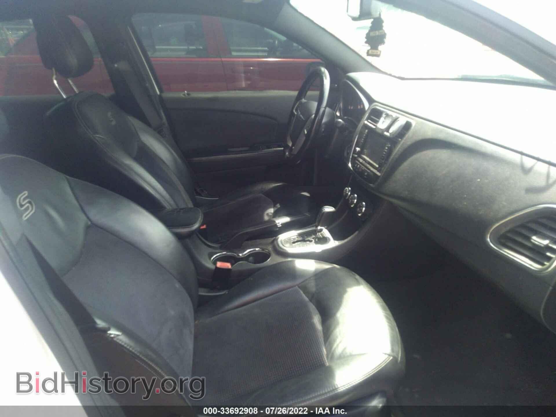 2012 CHRYSLER 200 - VIN: 1C3CCBHG2CN145859 - Фото 5