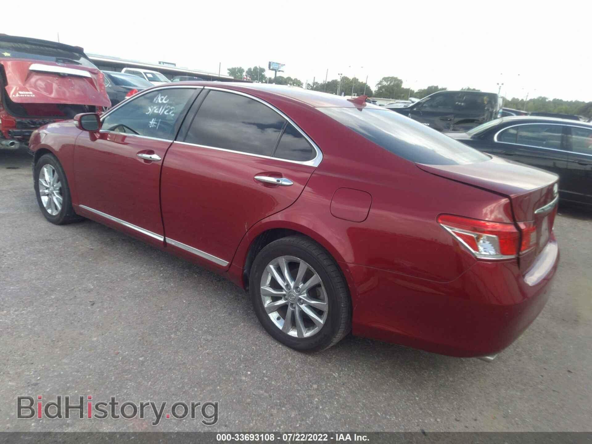 2011 LEXUS ES 350 - VIN: JTHBK1EG2B2471331 - Фото 3