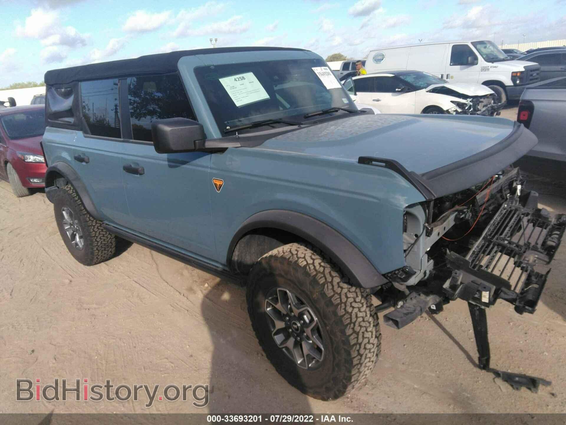 Photo 1FMEE5DH9MLB02871 - FORD BRONCO 2021