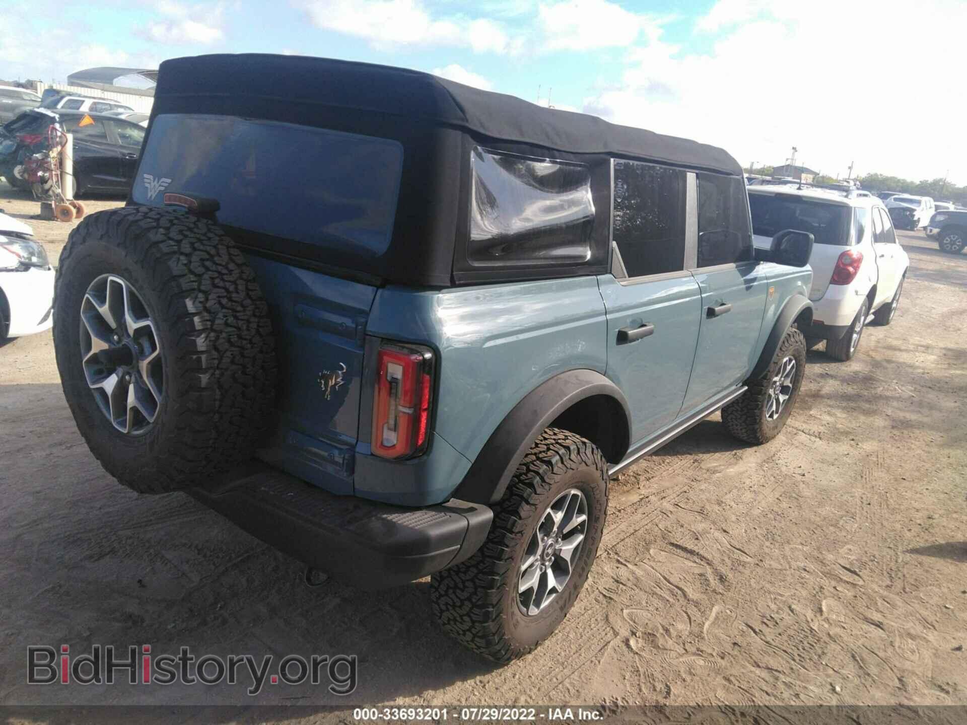 2021 FORD BRONCO - VIN: 1FMEE5DH9MLB02871 - Photo 4