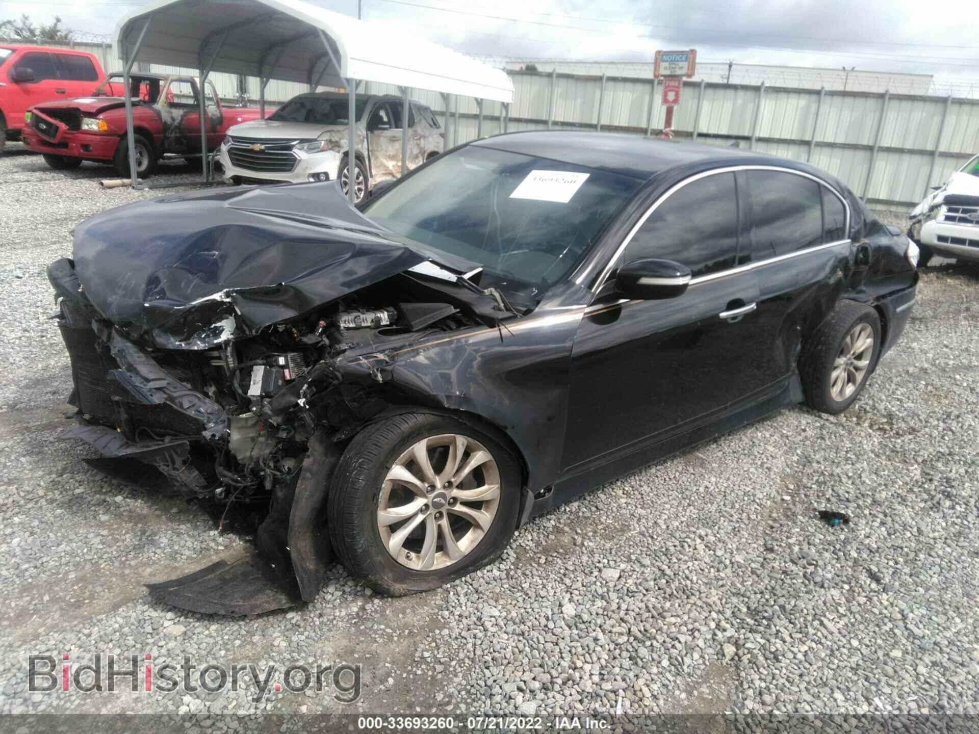 2012 HYUNDAI GENESIS - VIN: KMHGC4DD1CU184206 - Фото 2