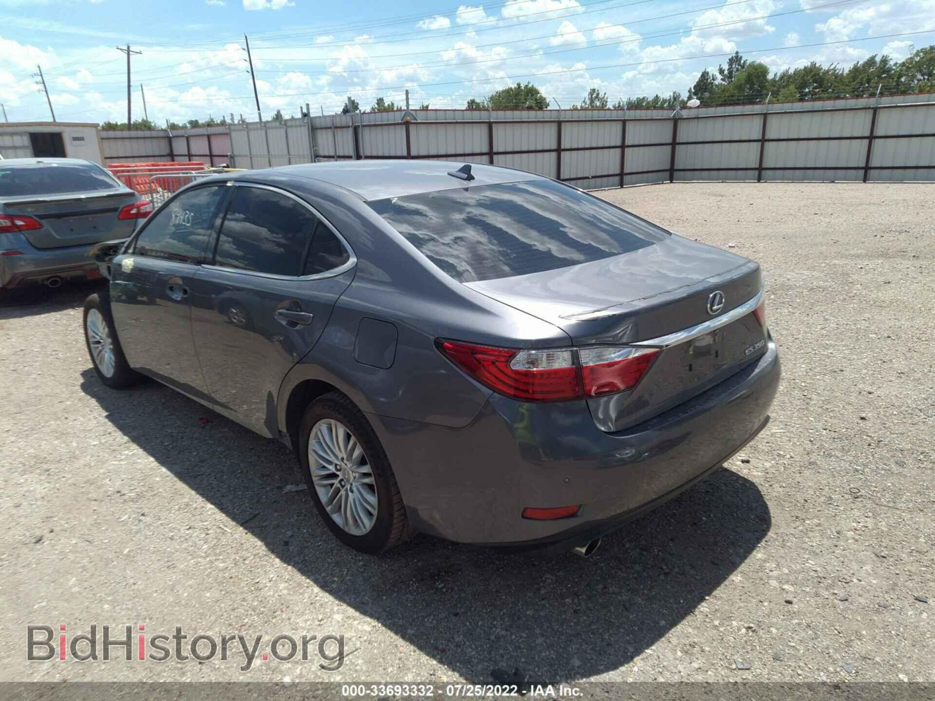 2013 LEXUS ES 350 - VIN: JTHBK1GG9D2037357 - Фото 3