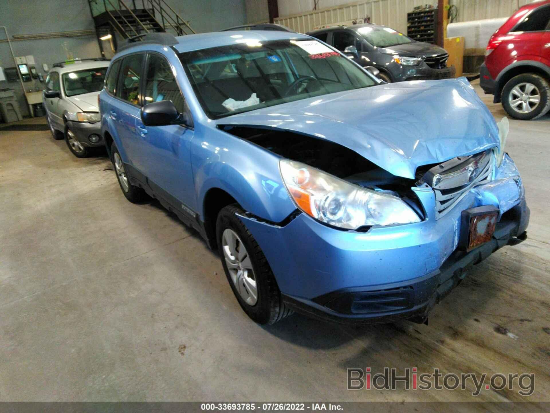 Photo 4S4BRBAC1C3287270 - SUBARU OUTBACK 2012