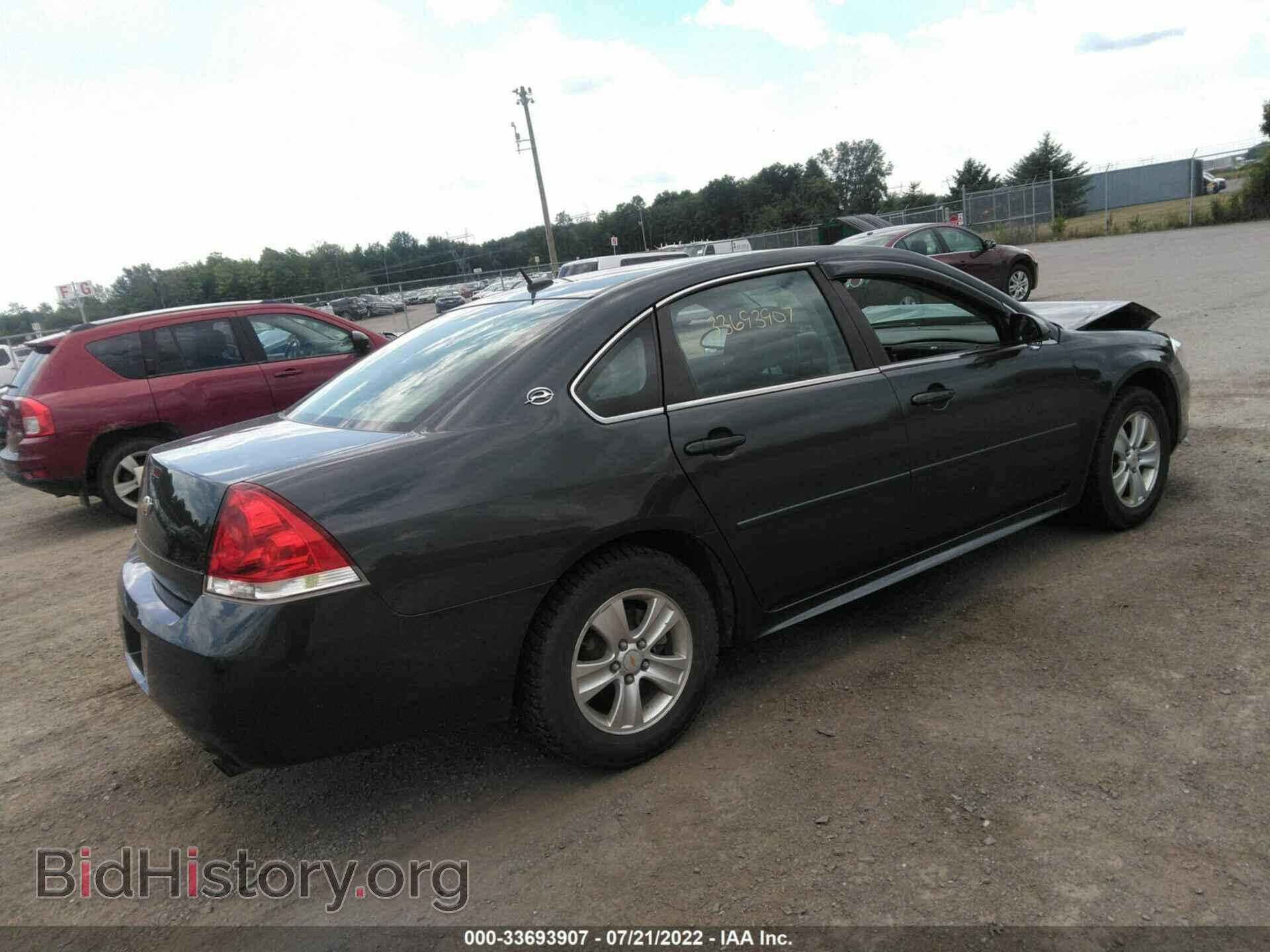 2013 CHEVROLET IMPALA - VIN: 2G1WA5E39D1179875 - Фото 4