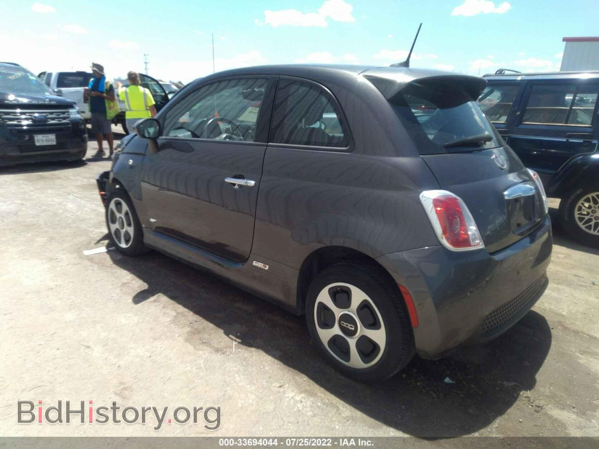 2017 FIAT 500E - VIN: 3C3CFFGE1HT643623 - Фото 3