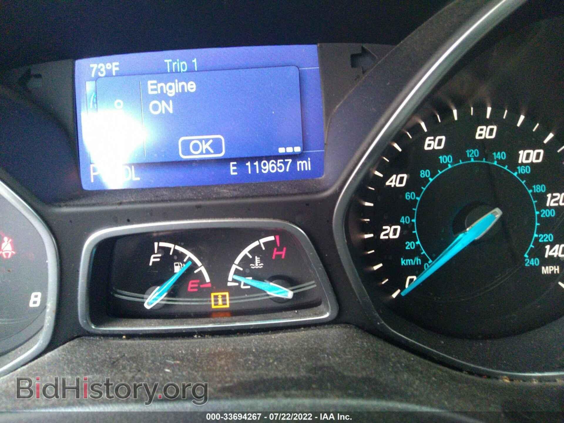 2014 FORD FOCUS - VIN: 1FADP3F22EL426226 - Фото 7