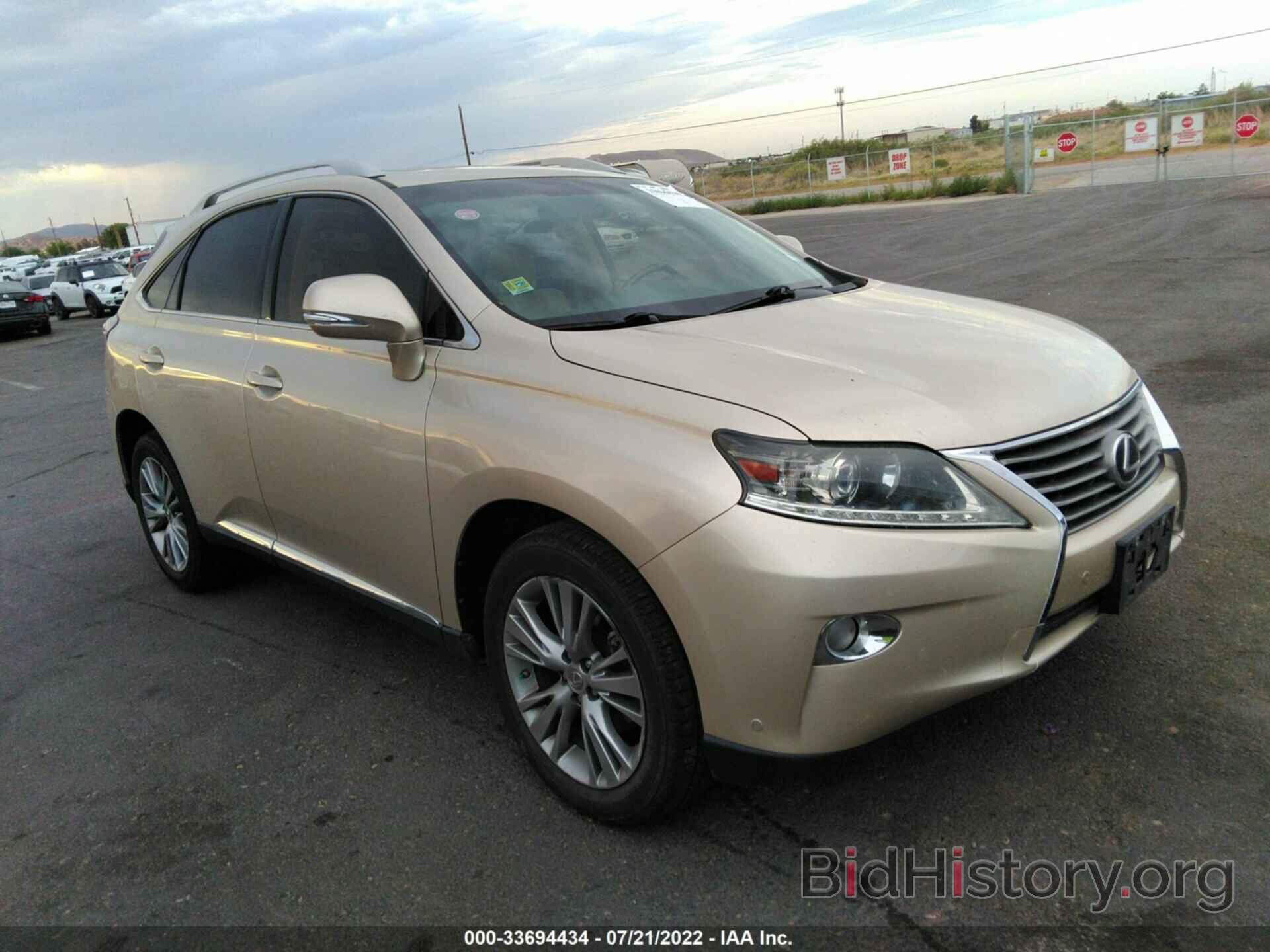 Photo 2T2ZK1BAXDC097826 - LEXUS RX 350 2013