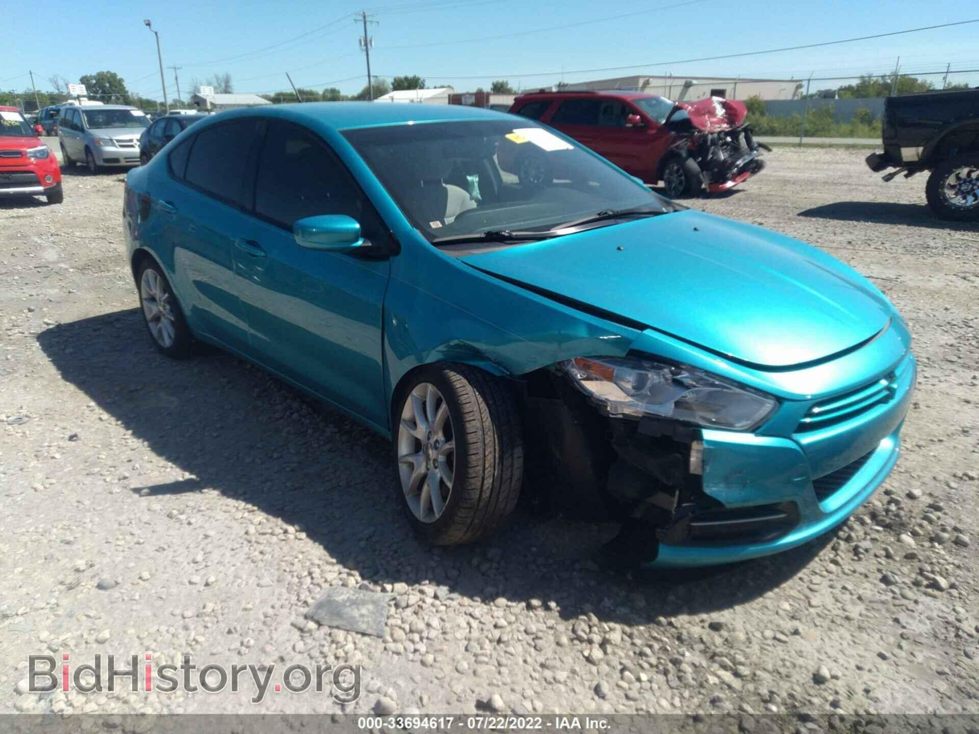 Photo 1C3CDFBA4DD105878 - DODGE DART 2013